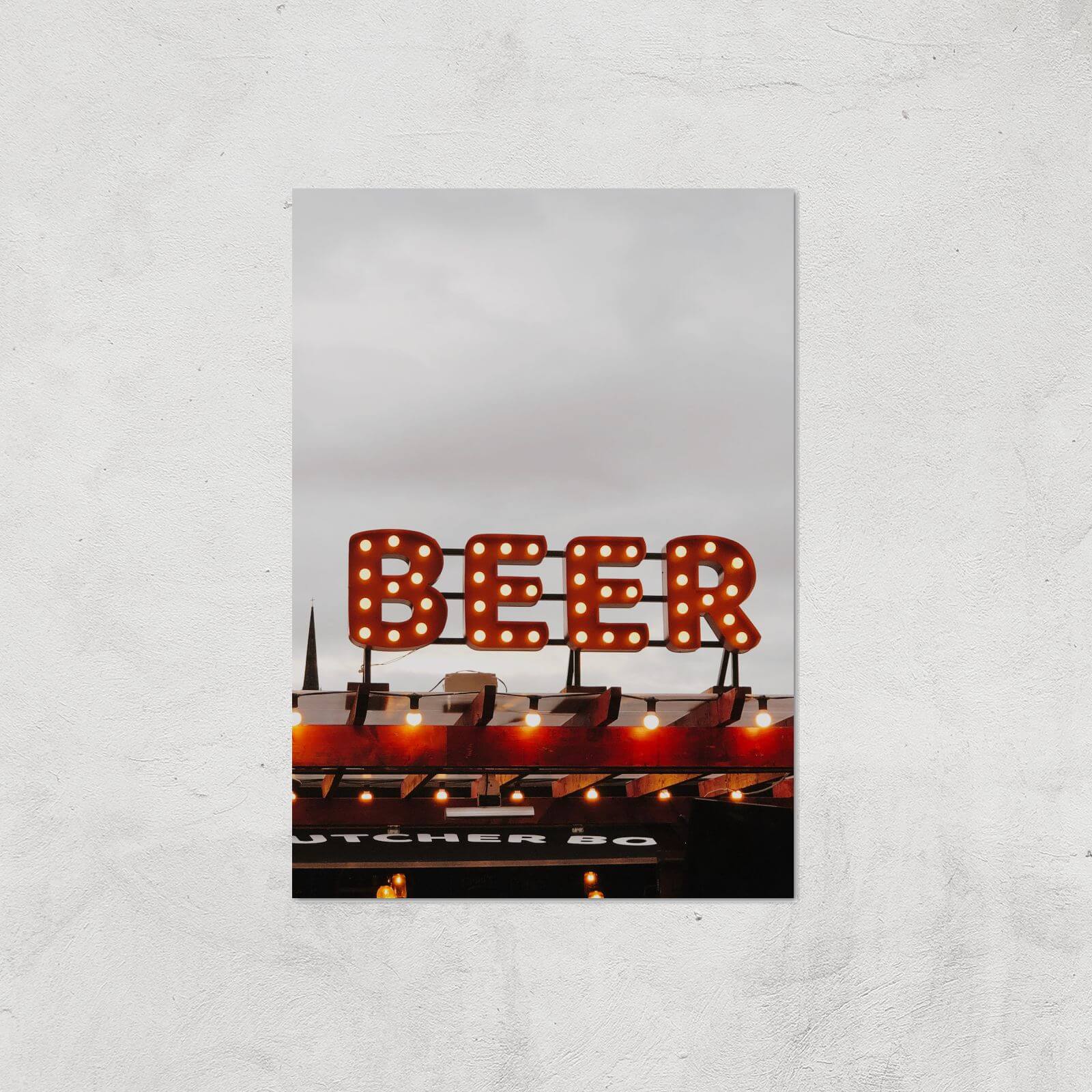 Beer Giclee Art Print - A3 - Print Only