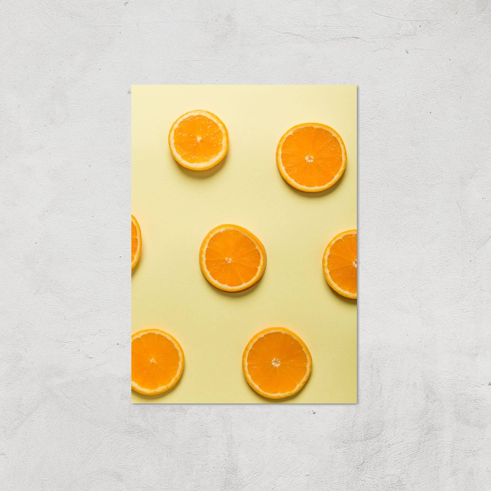 Orange Slices Giclee Art Print - A2 - Print Only