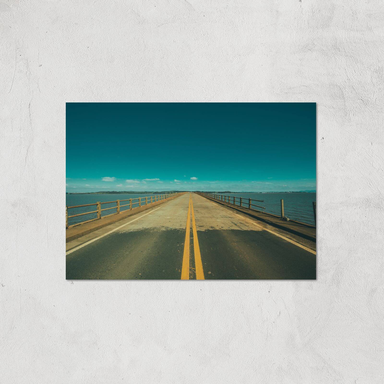 Ocean Bridge Giclee Art Print - A2 - Print Only