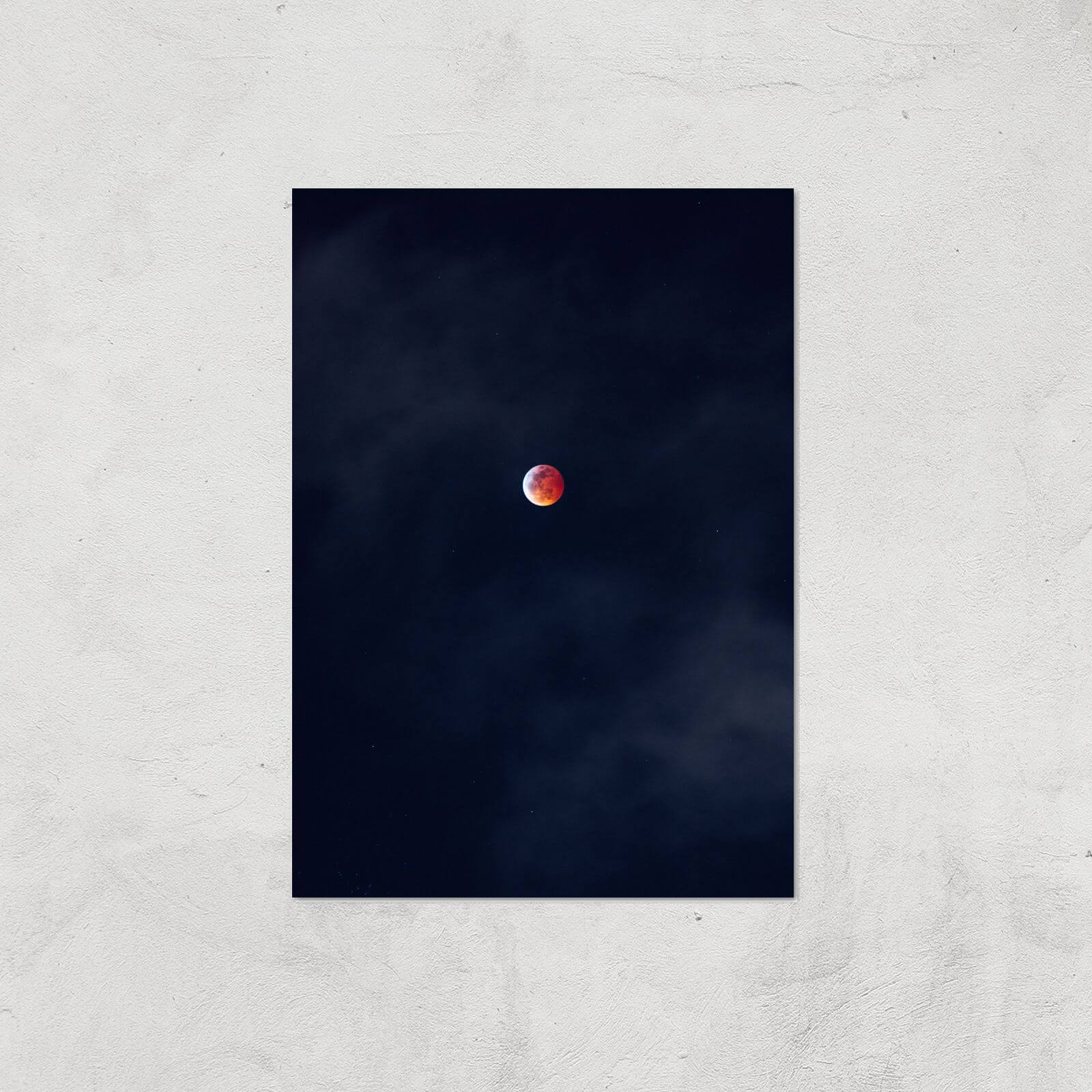 Blood Moon Giclee Art Print - A3 - Print Only