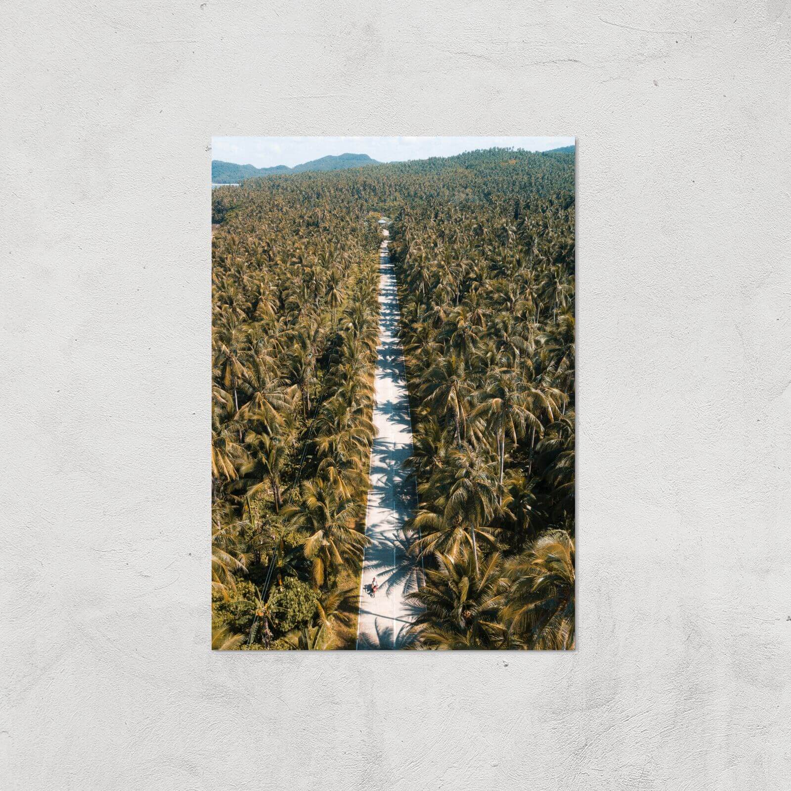 Tropical Road Giclee Art Print - A2 - Print Only