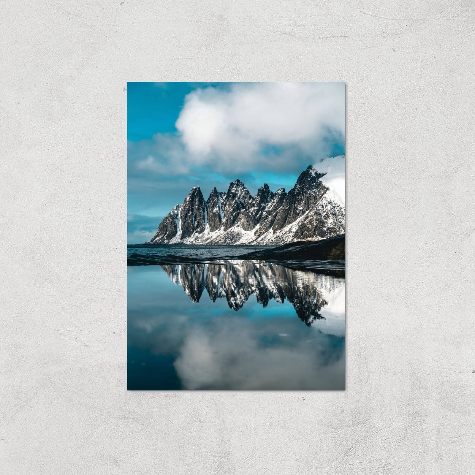 Mountain Tundra Giclee Art Print - A4 - Print Only