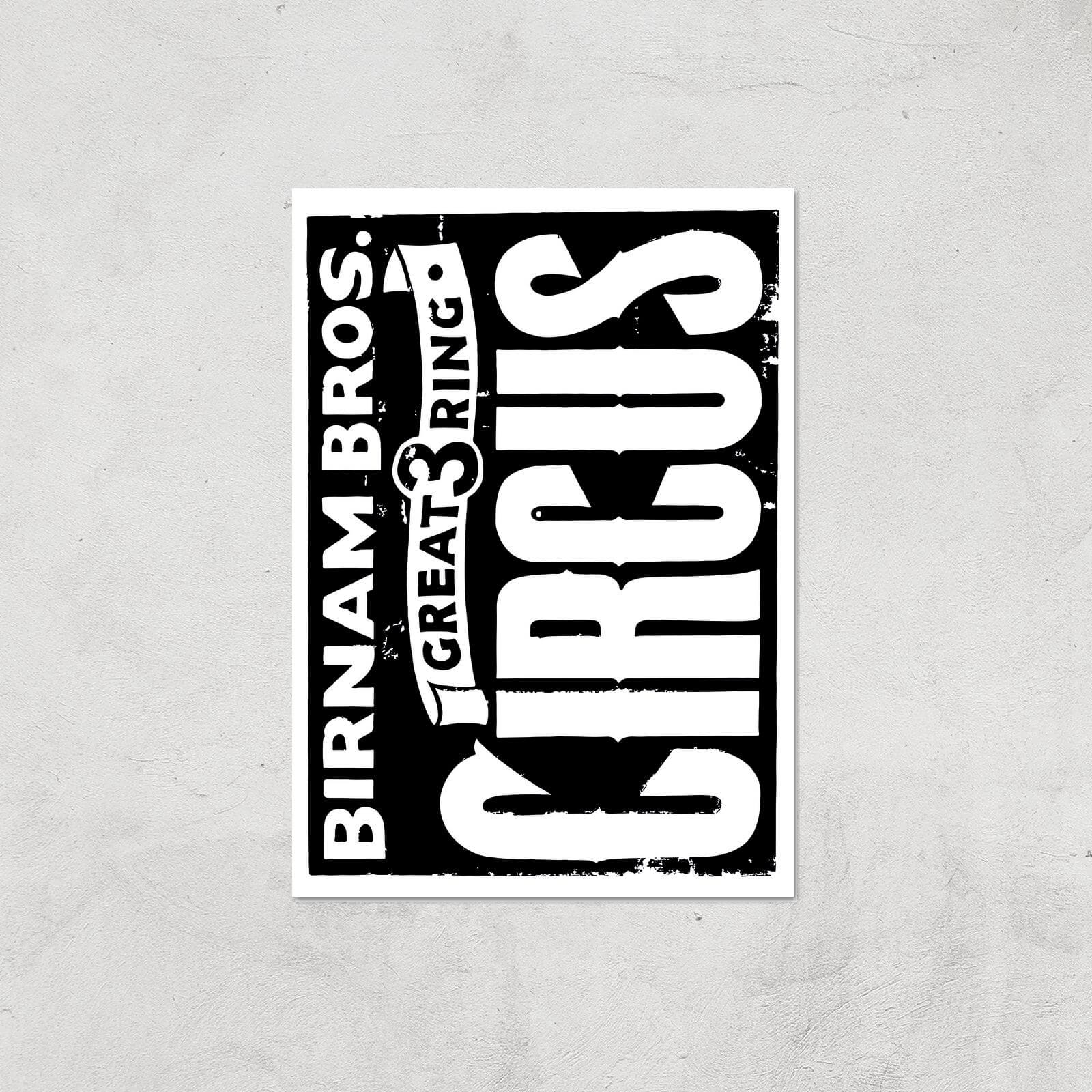 Birnam Bros Circus Giclee Art Print - A3 - Print Only