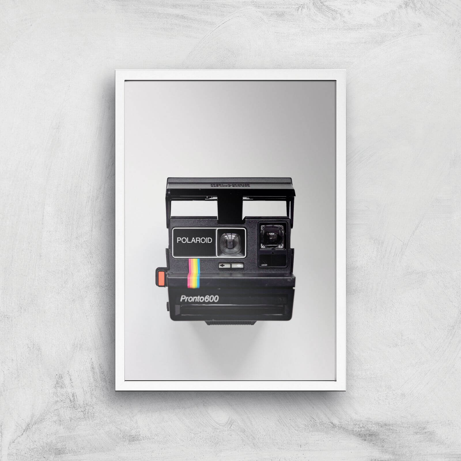 Polaroid Camera Giclee Art Print - A2 - White Frame