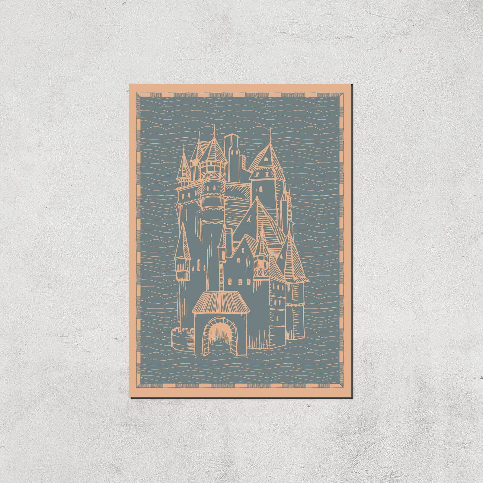 Castle Giclee Art Print - A4 - Print Only