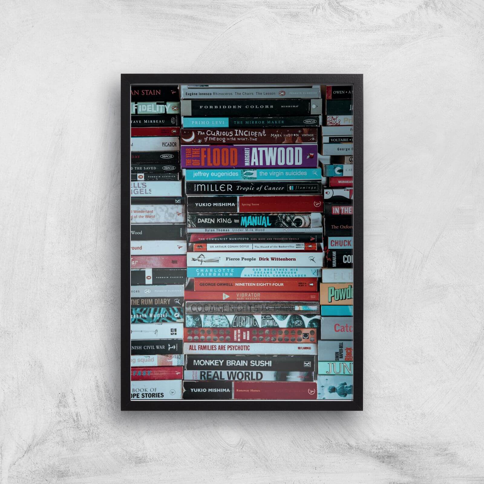 Casette Tapes Giclee Art Print - A2 - Black Frame