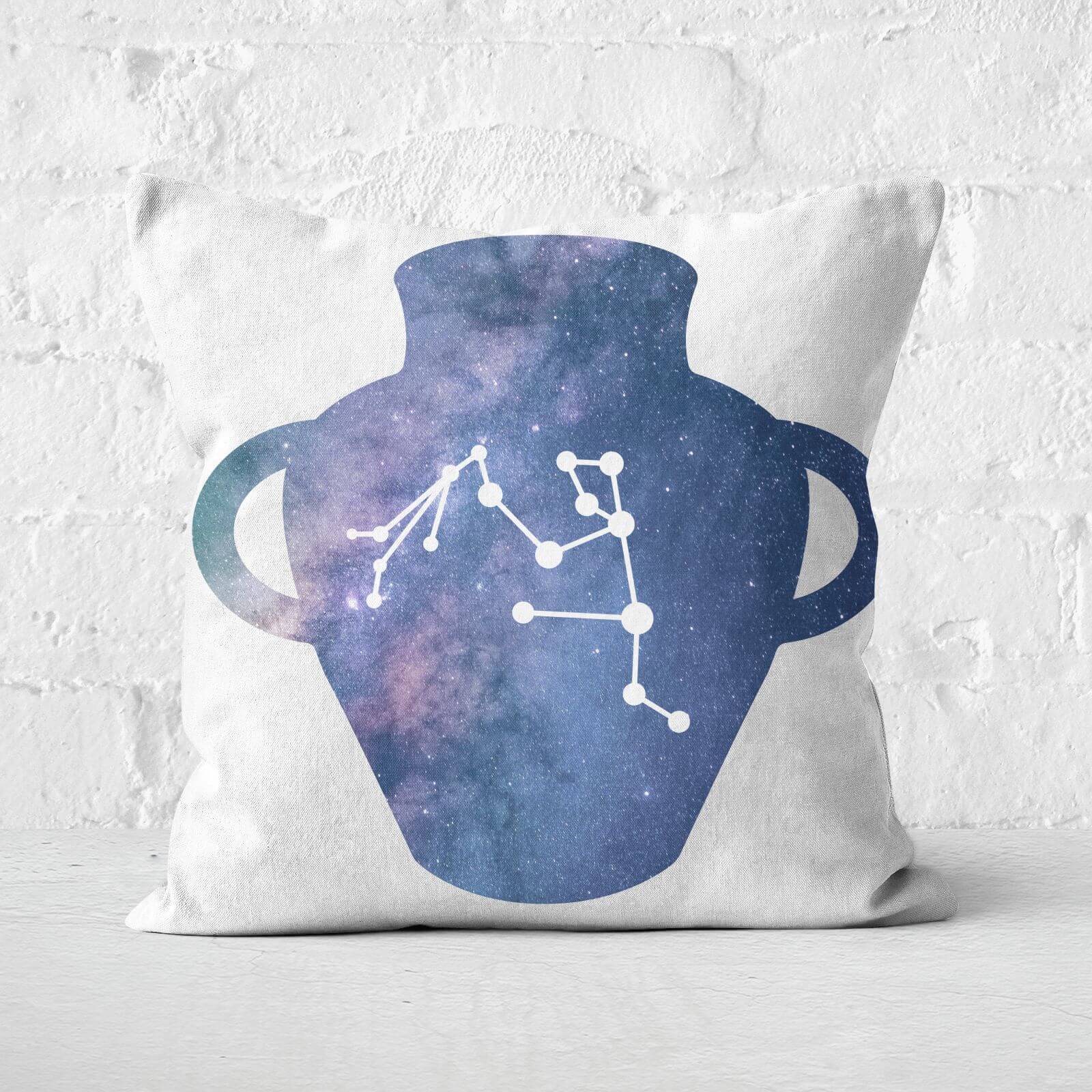 Cosmic Aquarius Square Cushion - 60x60cm - Soft Touch