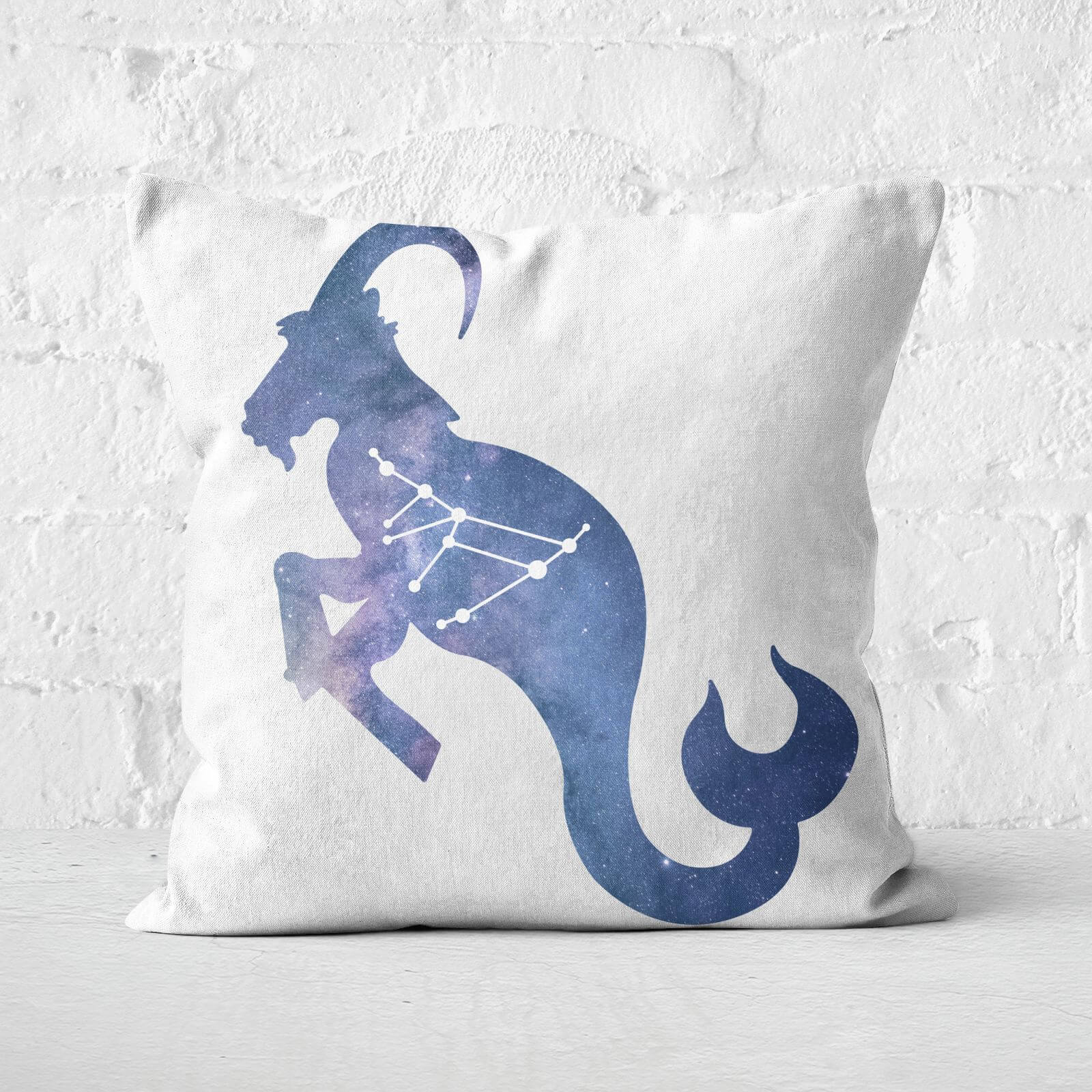 Cosmic Capricorn Square Cushion - 40x40cm - Soft Touch