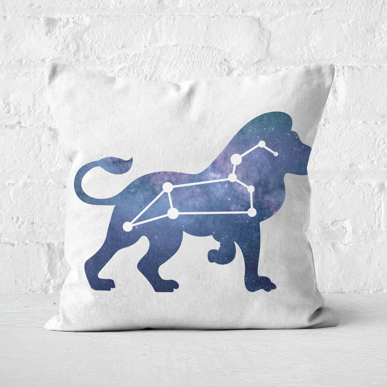 Cosmic Leo Square Cushion - 60x60cm - Soft Touch