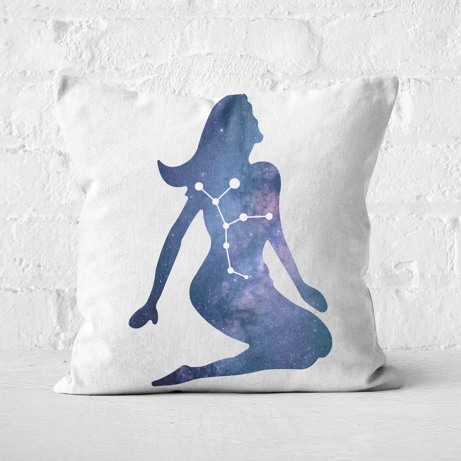 Cosmic Virgo Square Cushion - 40x40cm - Soft Touch