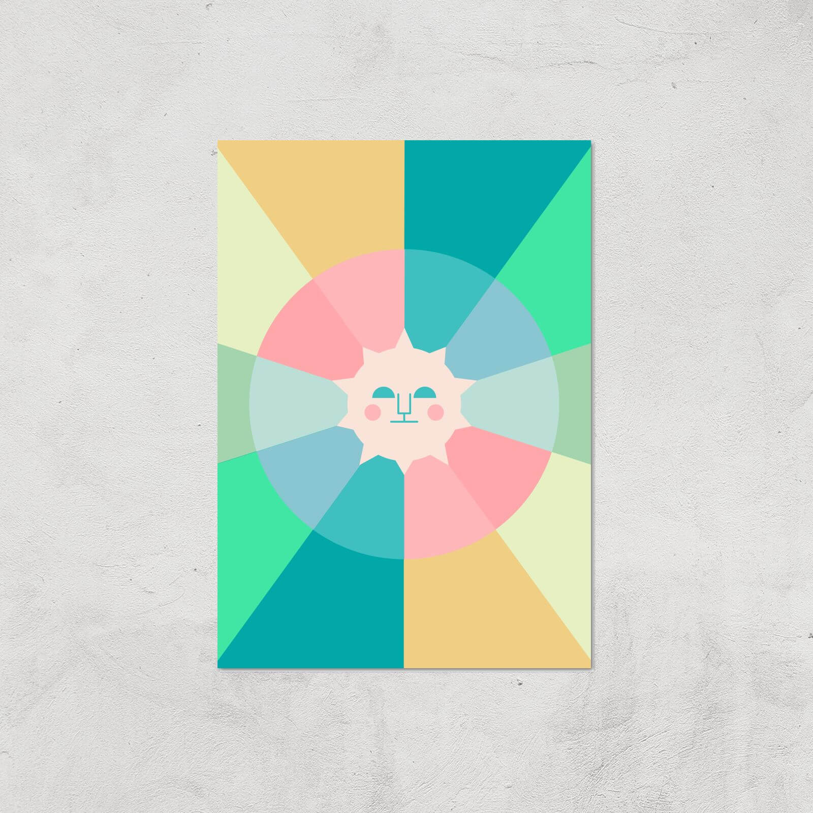 Colours Of The Day Giclée Art Print - A4 - Print Only