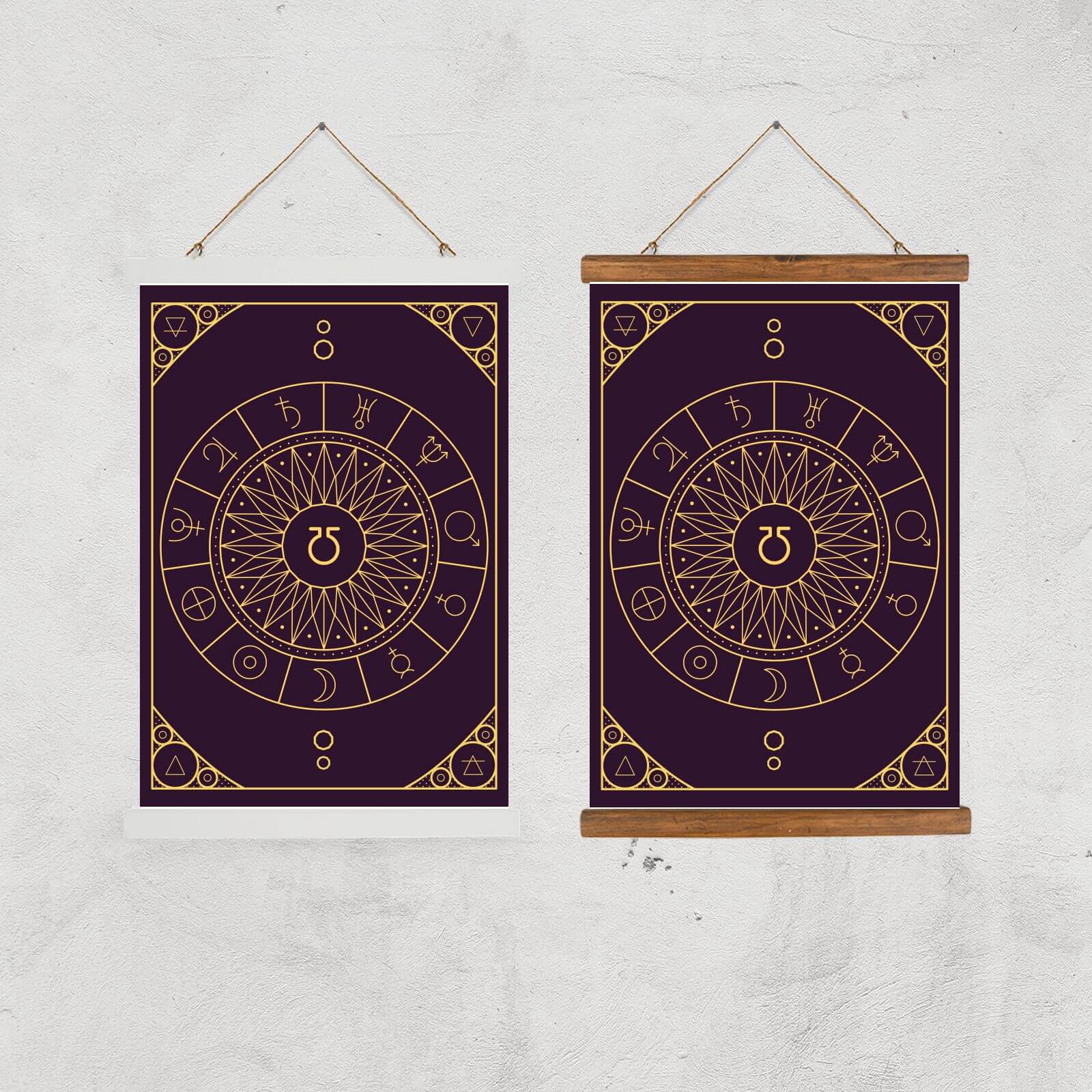 Decorative Planet Symbols Giclée Art Print - A4 - Print Only