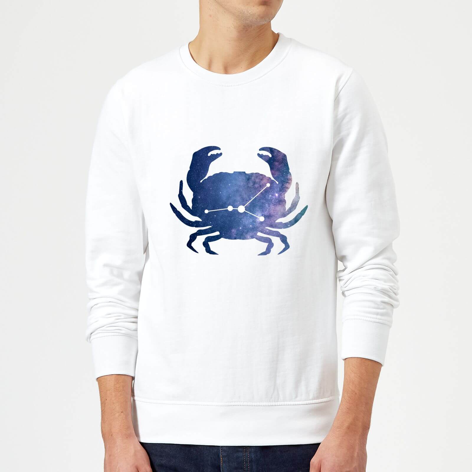 Cancer Sweatshirt - White - S - White