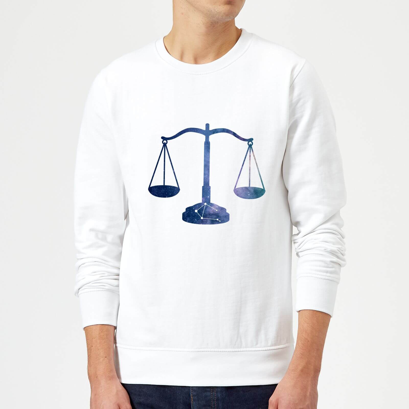 Libra Sweatshirt - White - S - White