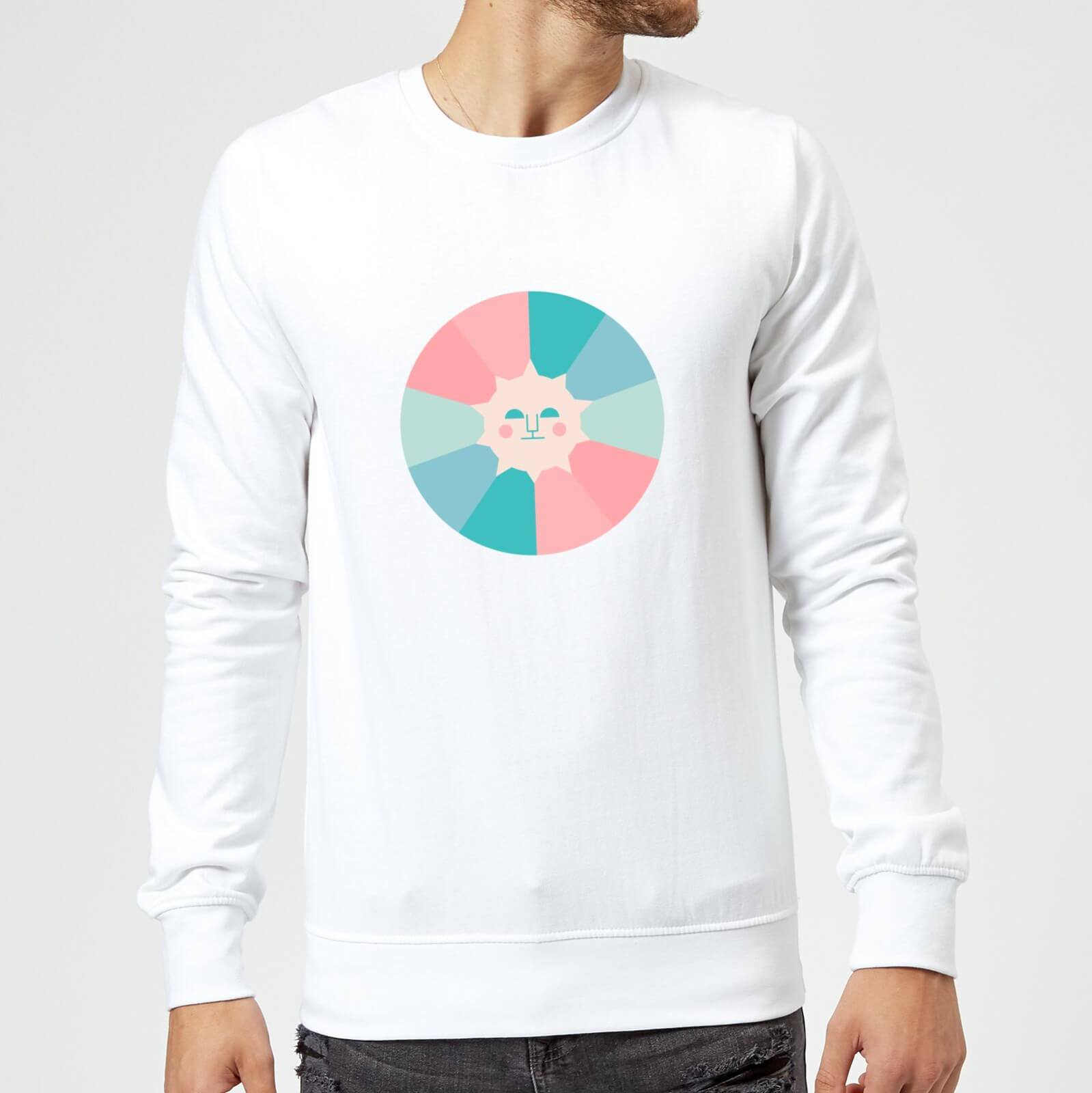 Colours Of The Day Sweatshirt - White - S - White