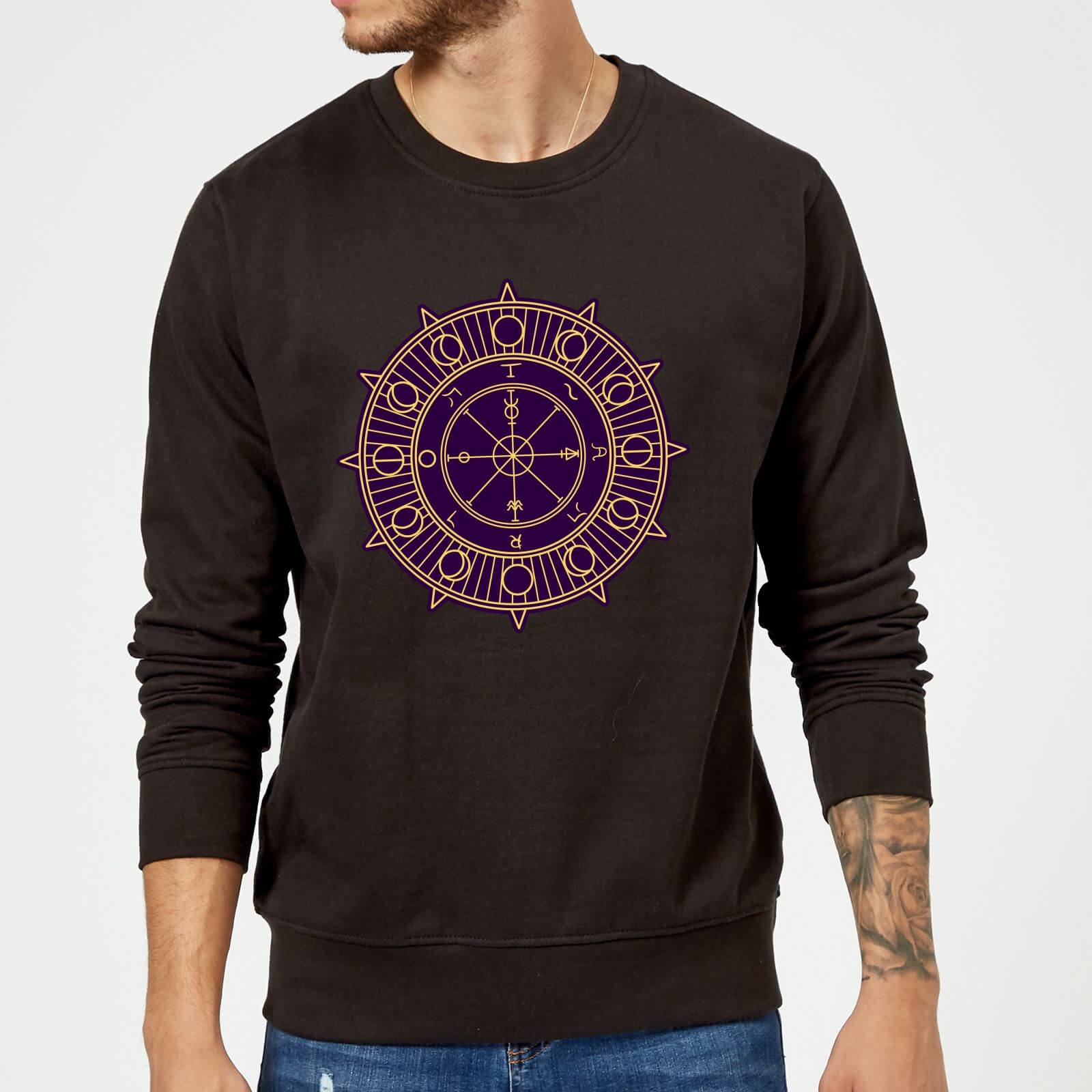Wheel Of Fortune Sweatshirt - Black - L