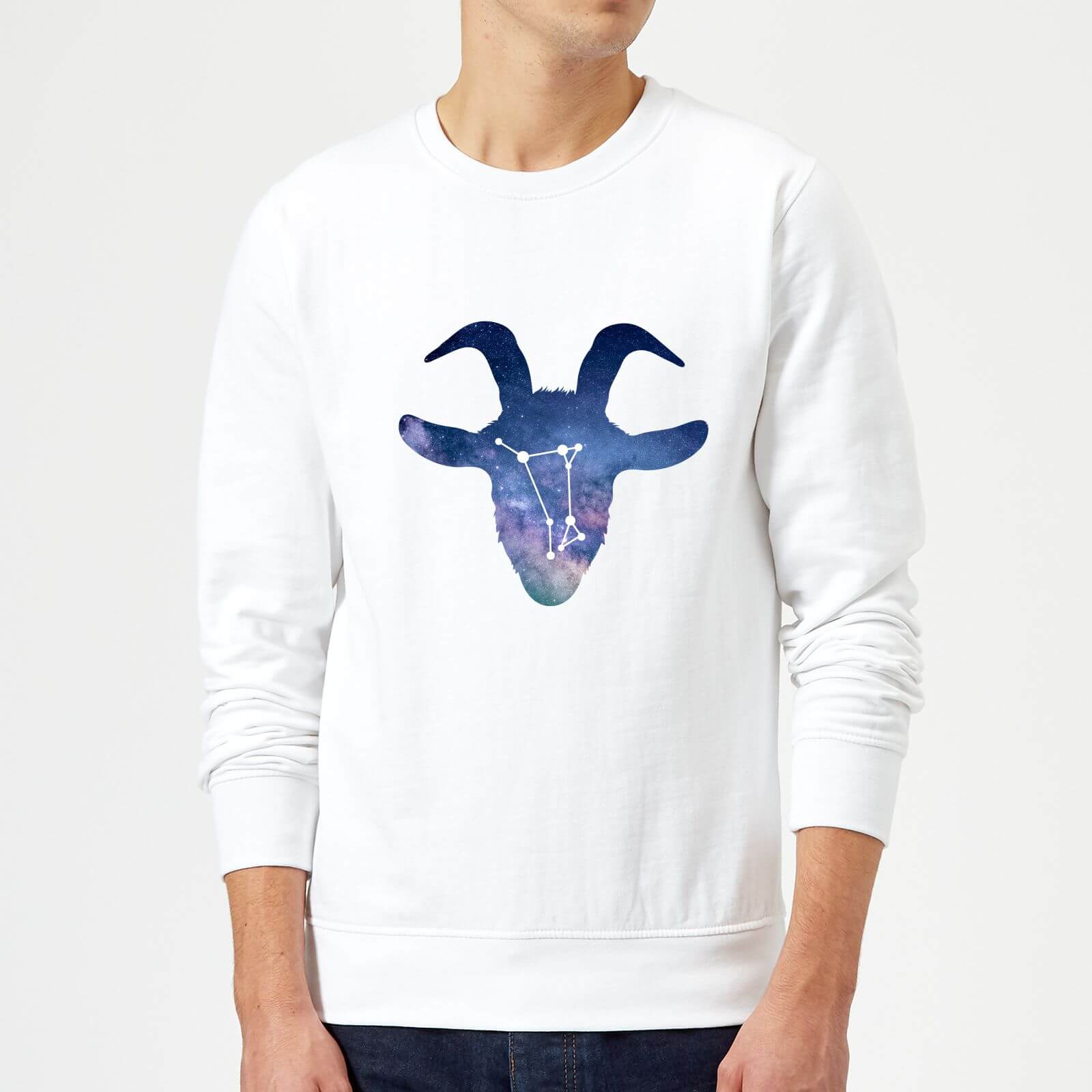 Aries Sweatshirt - White - S - White