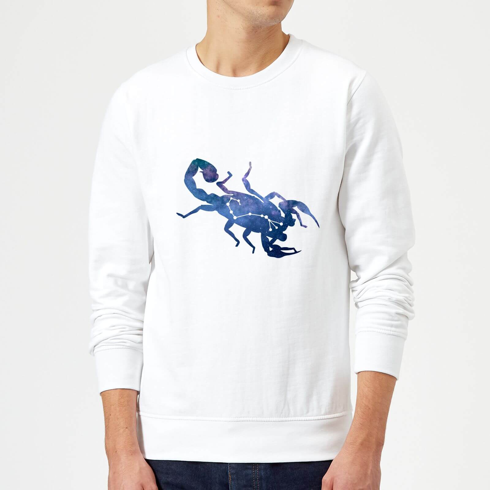 Scorpio Sweatshirt - White - S - White