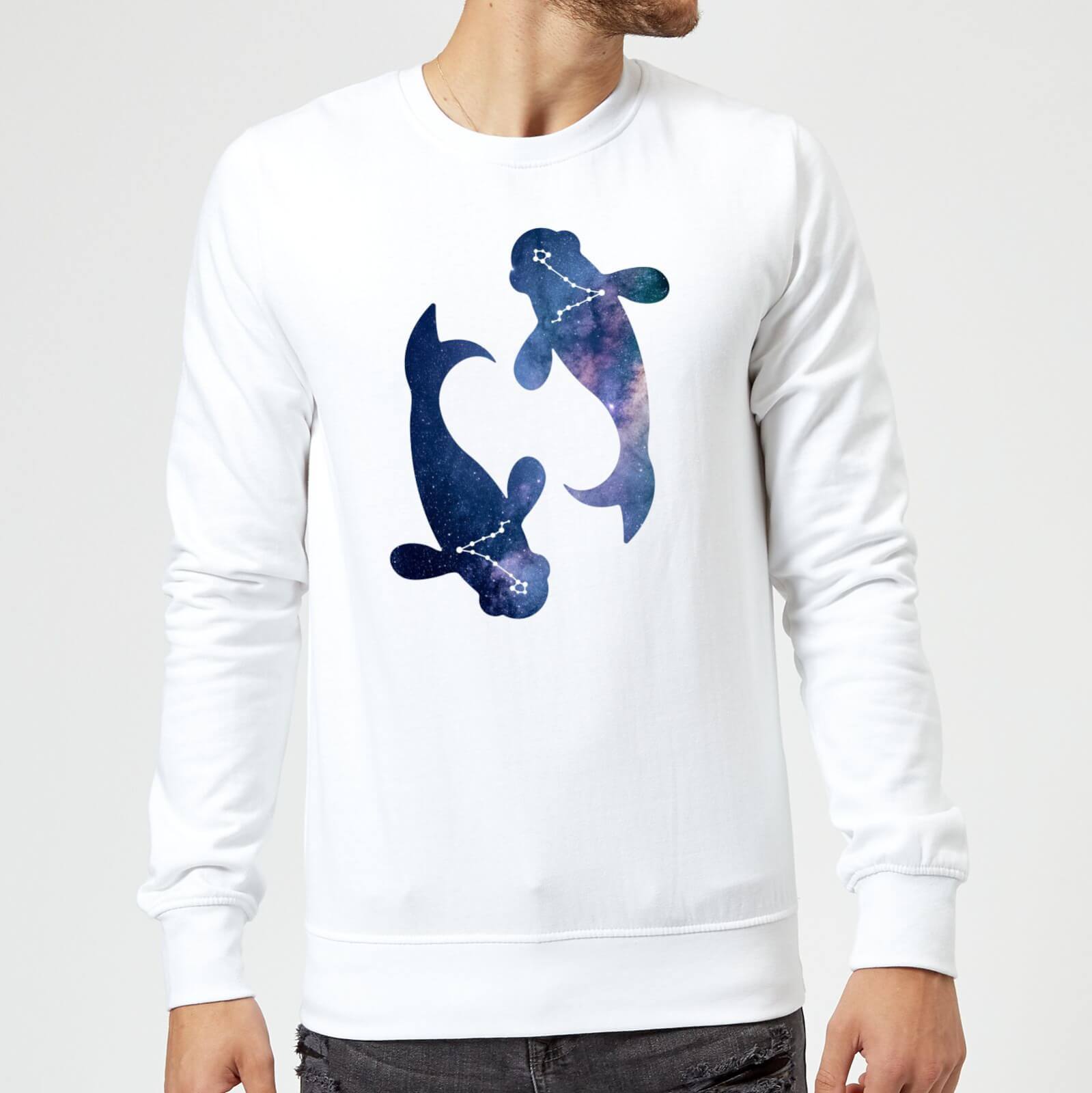 Pisces Sweatshirt - White - S - White
