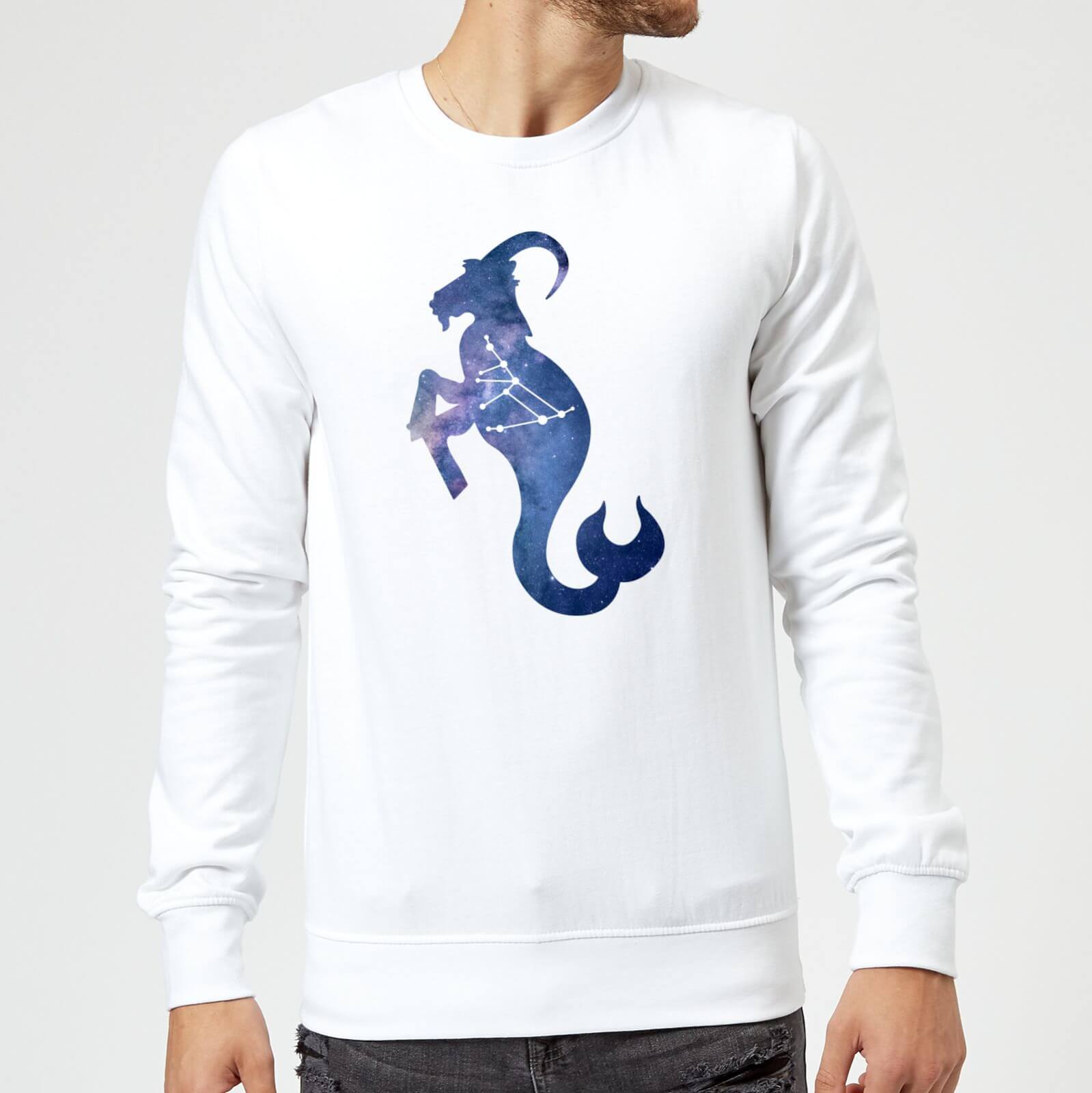 Capricorn Sweatshirt - White - S - White
