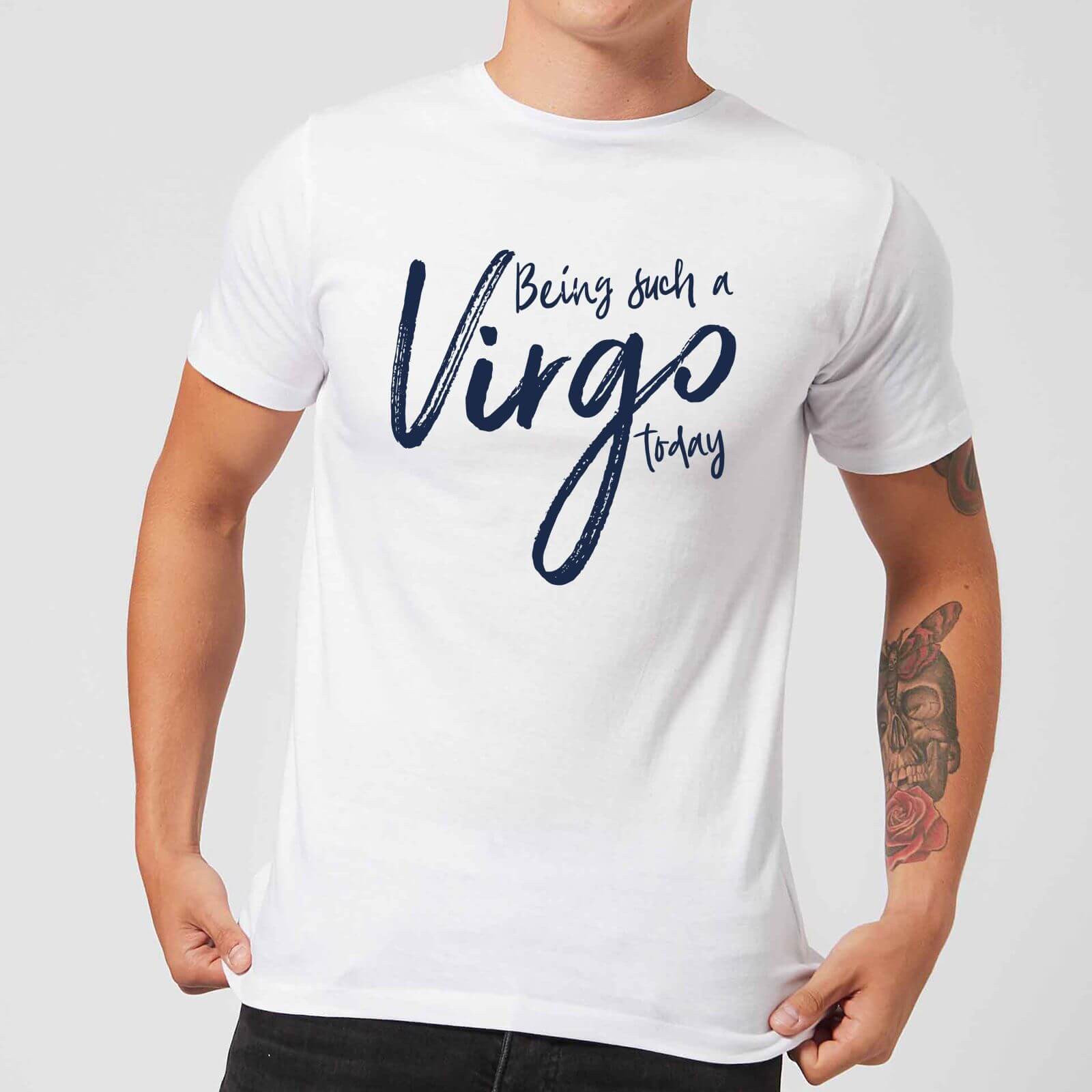 Being Such A Virgo Today Men's T-Shirt - White - XS - White