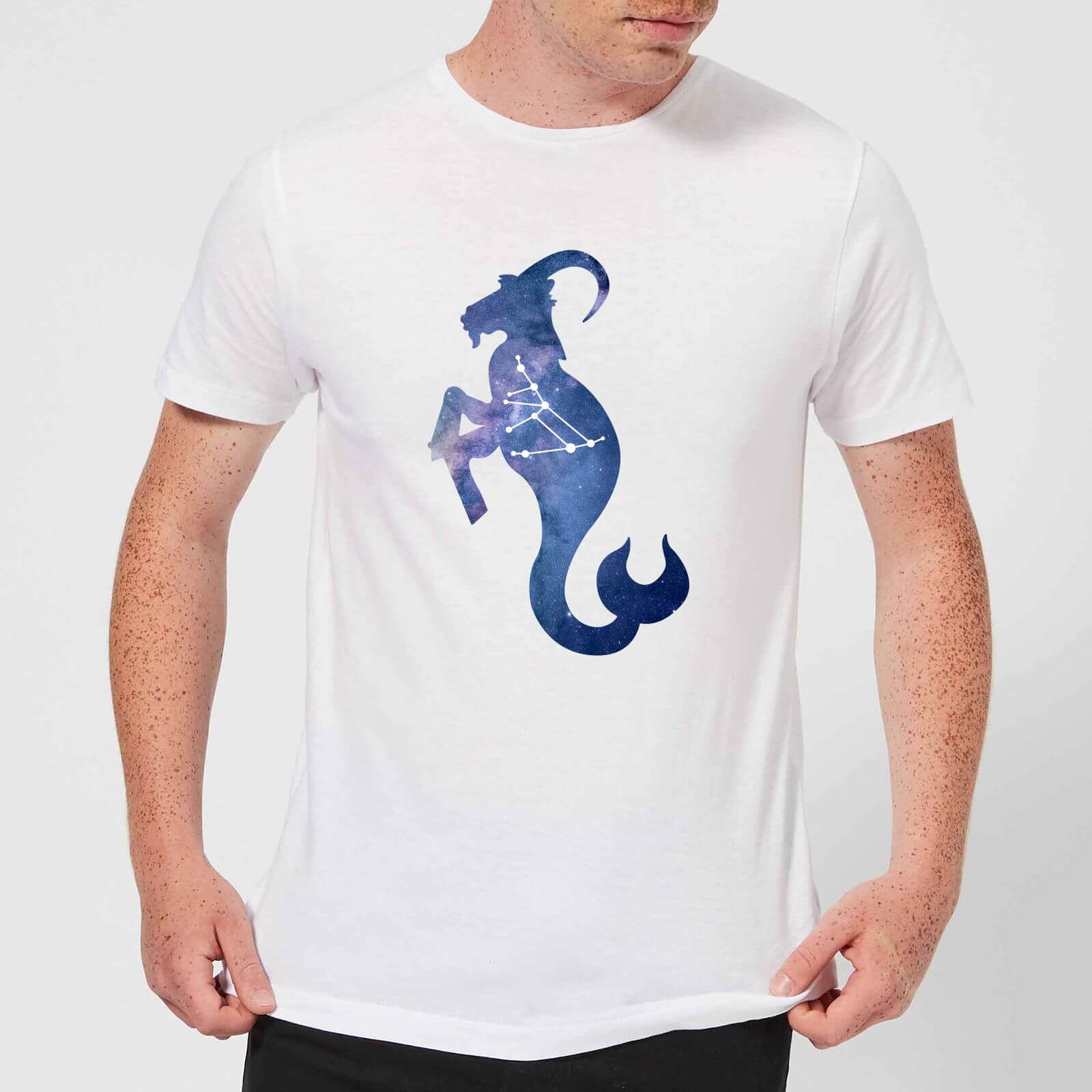 Capricorn Men's T-Shirt - White - XS - White