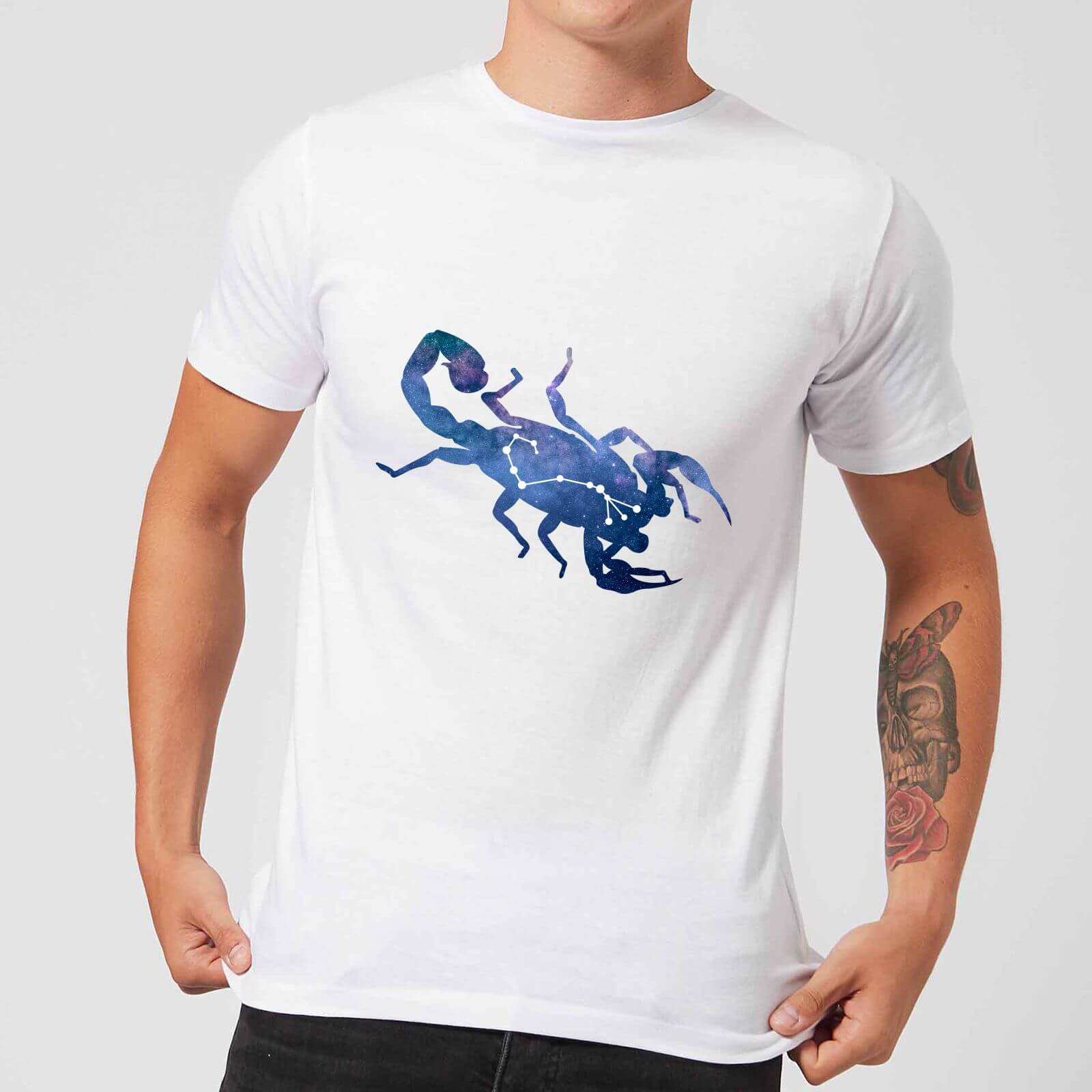 Scorpio Men's T-Shirt - White - XS - White