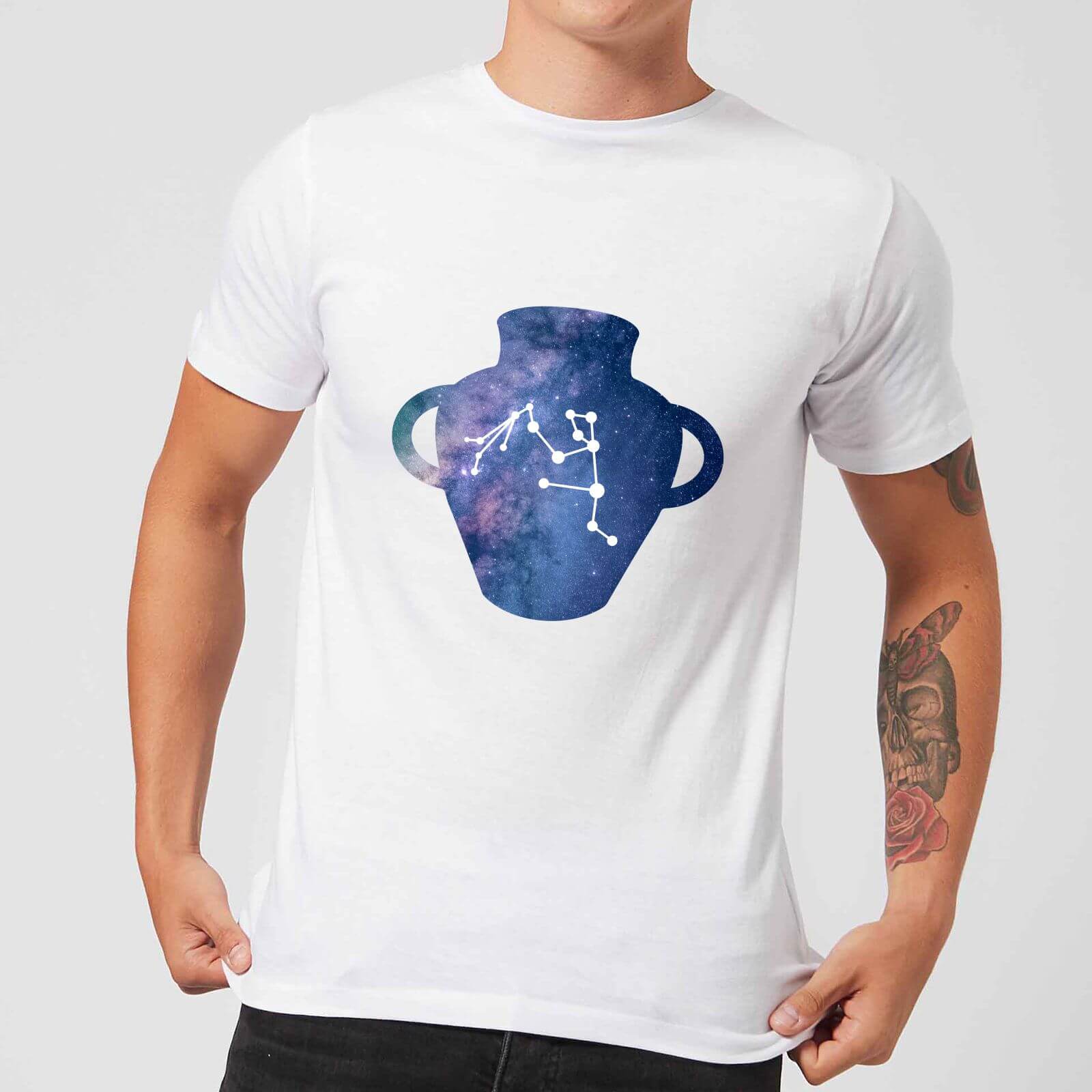 Aquarius Men's T-Shirt - White - XS - White