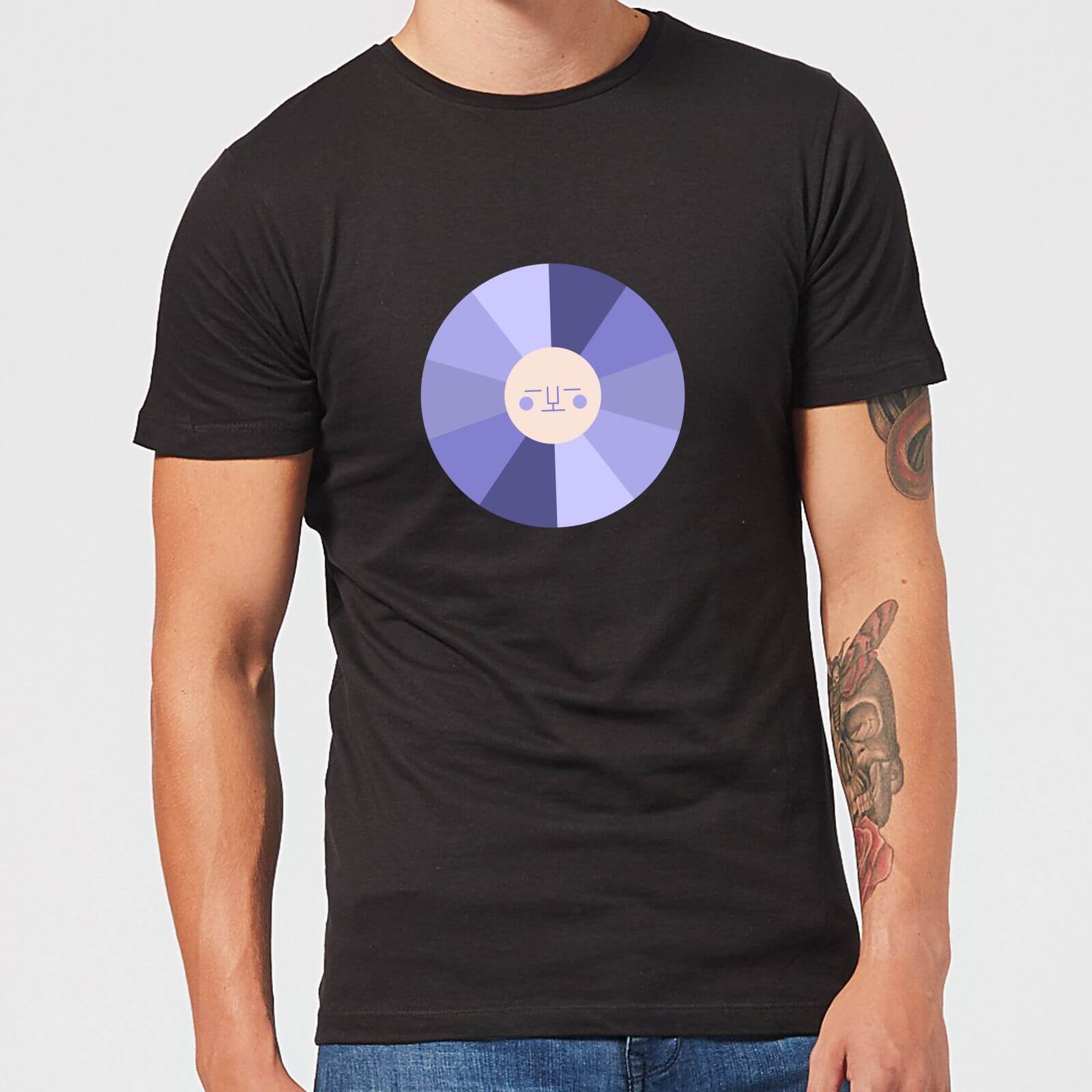 Colours Of The Night Men's T-Shirt - Black - XS - Black