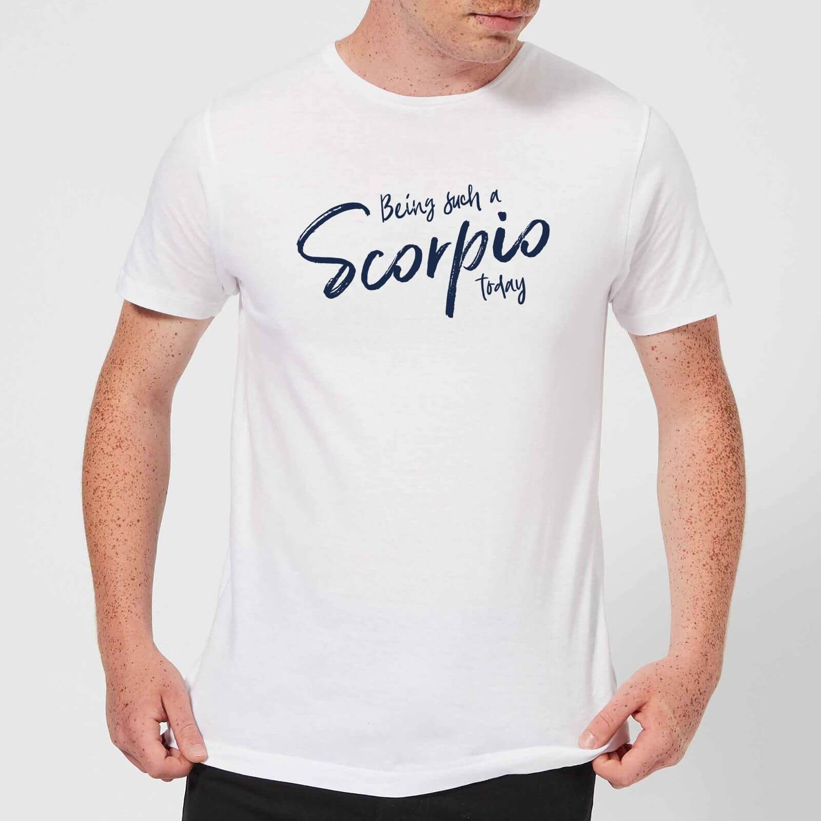 Being Such A Scorpio Today Men's T-Shirt - White - S - White