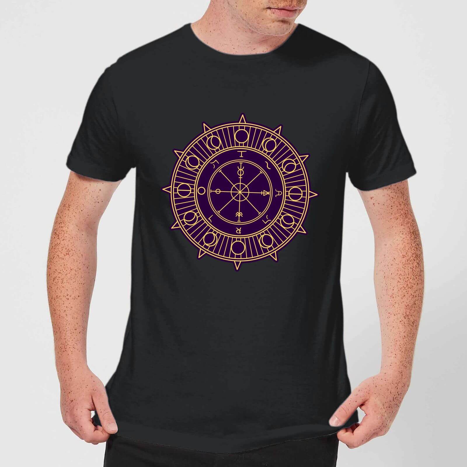Wheel Of Fortune Men's T-Shirt - Black - XS - Black