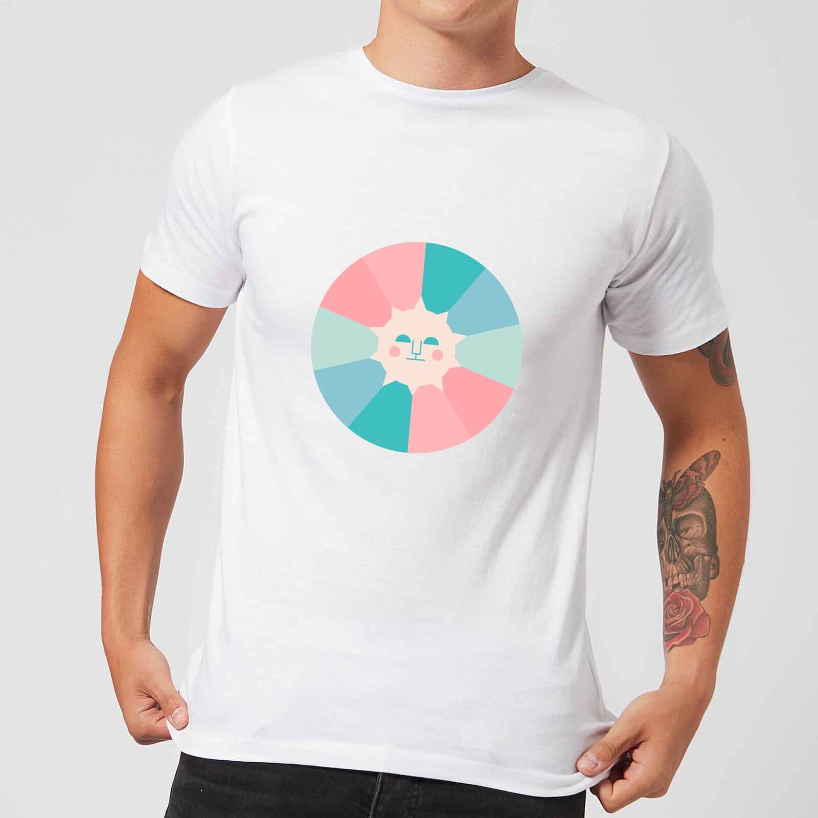 Colours Of The Day Men's T-Shirt - White - XS - White