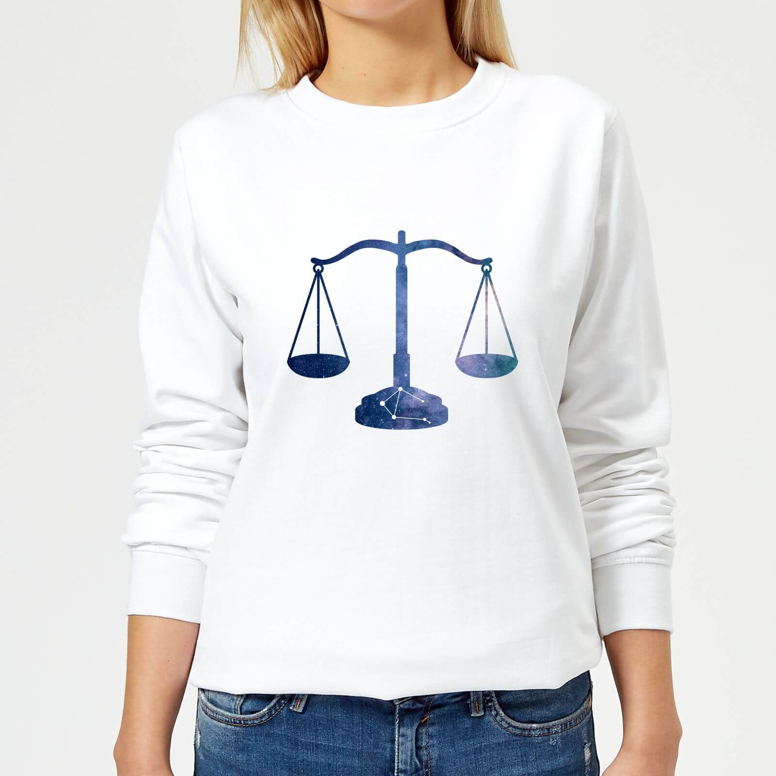 Libra Women's Sweatshirt - White - XS