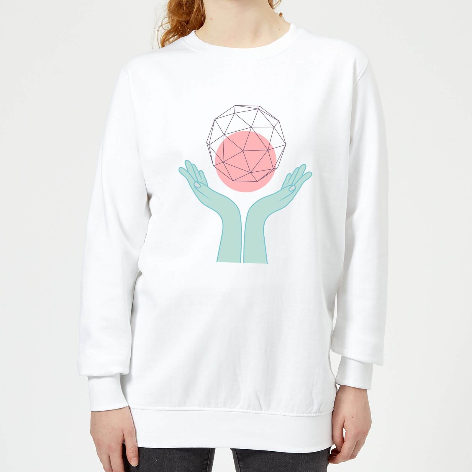 Enlightenment Women's Sweatshirt - White - XS - White