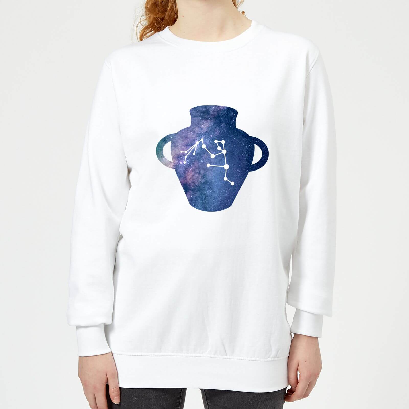 Aquarius Women's Sweatshirt - White - XS