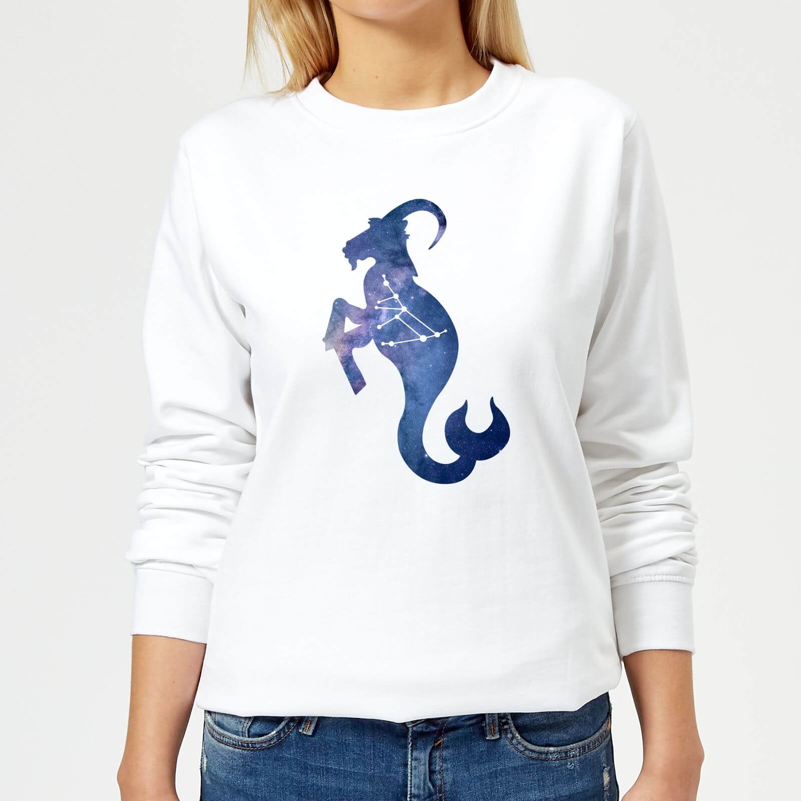Capricorn Women's Sweatshirt - White