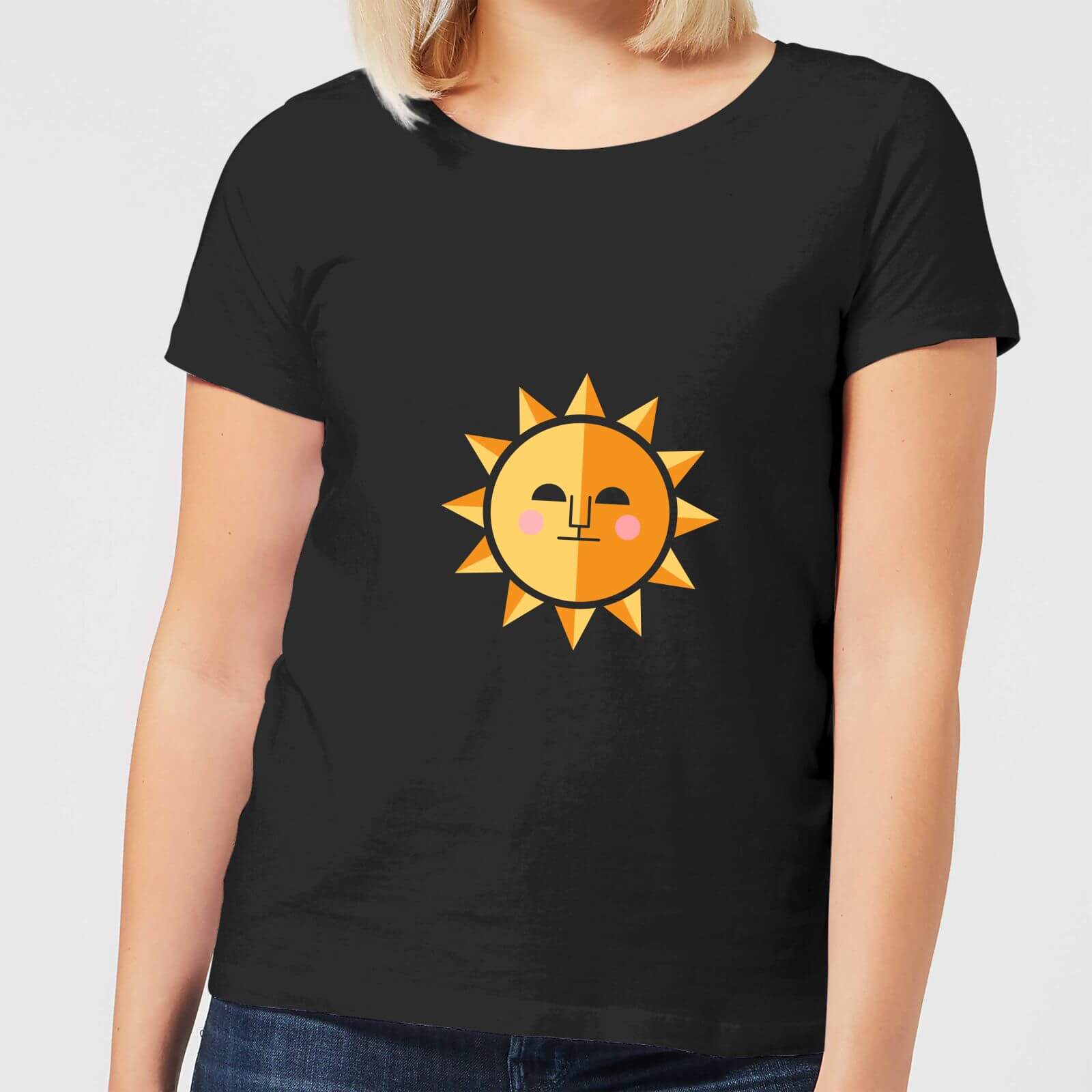 The Sun Women's T-Shirt - Black - S - Black