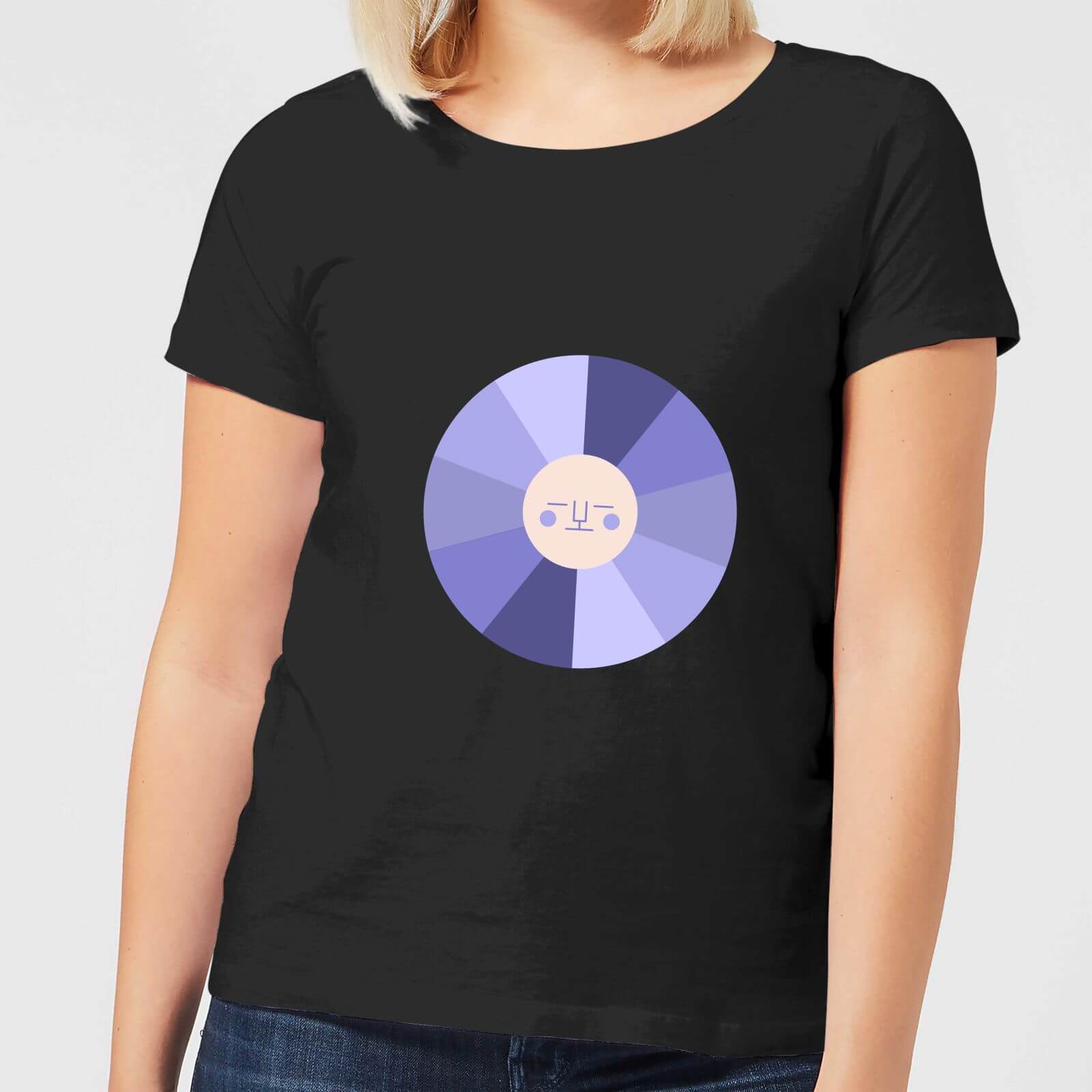 Colours Of The Night Women's T-Shirt - Black - L - Black