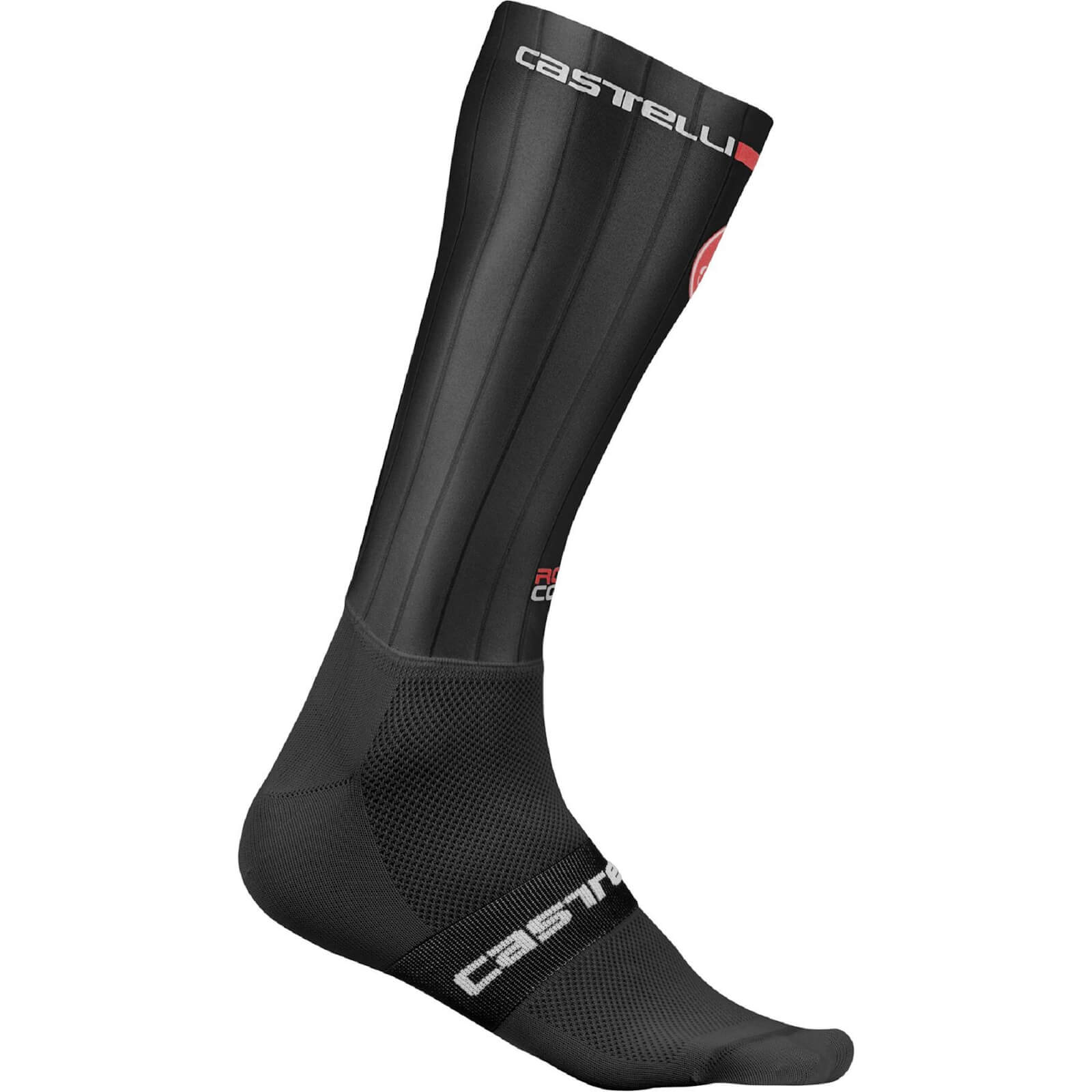 Castelli Fast Feet Socken - Weiss - L/XL - Schwarz