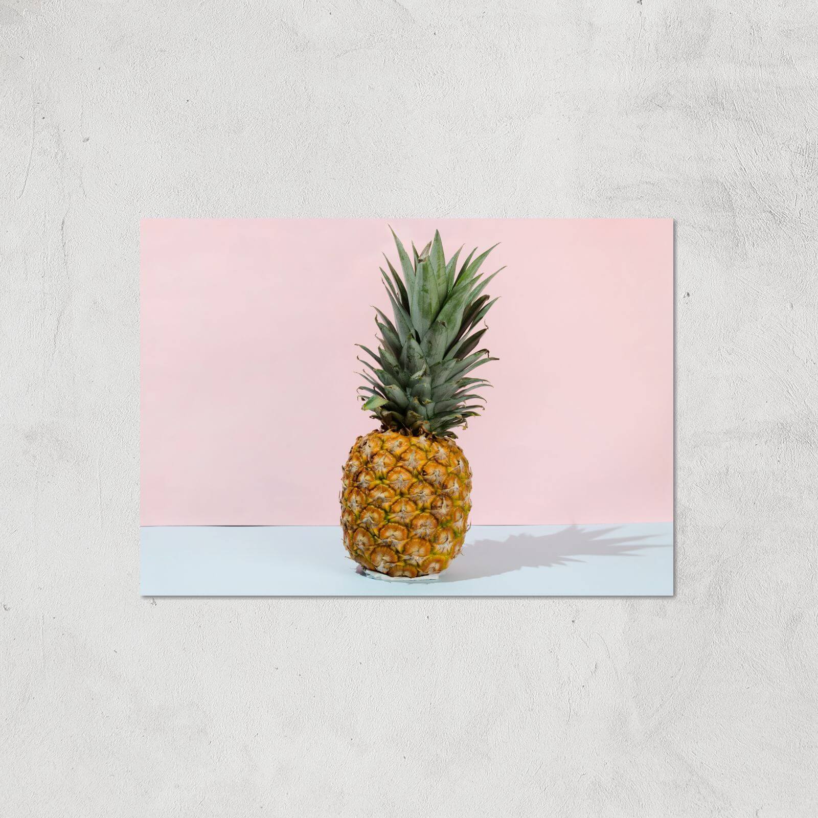 Pastel Pineapple Giclee Art Print - A4 - Print Only
