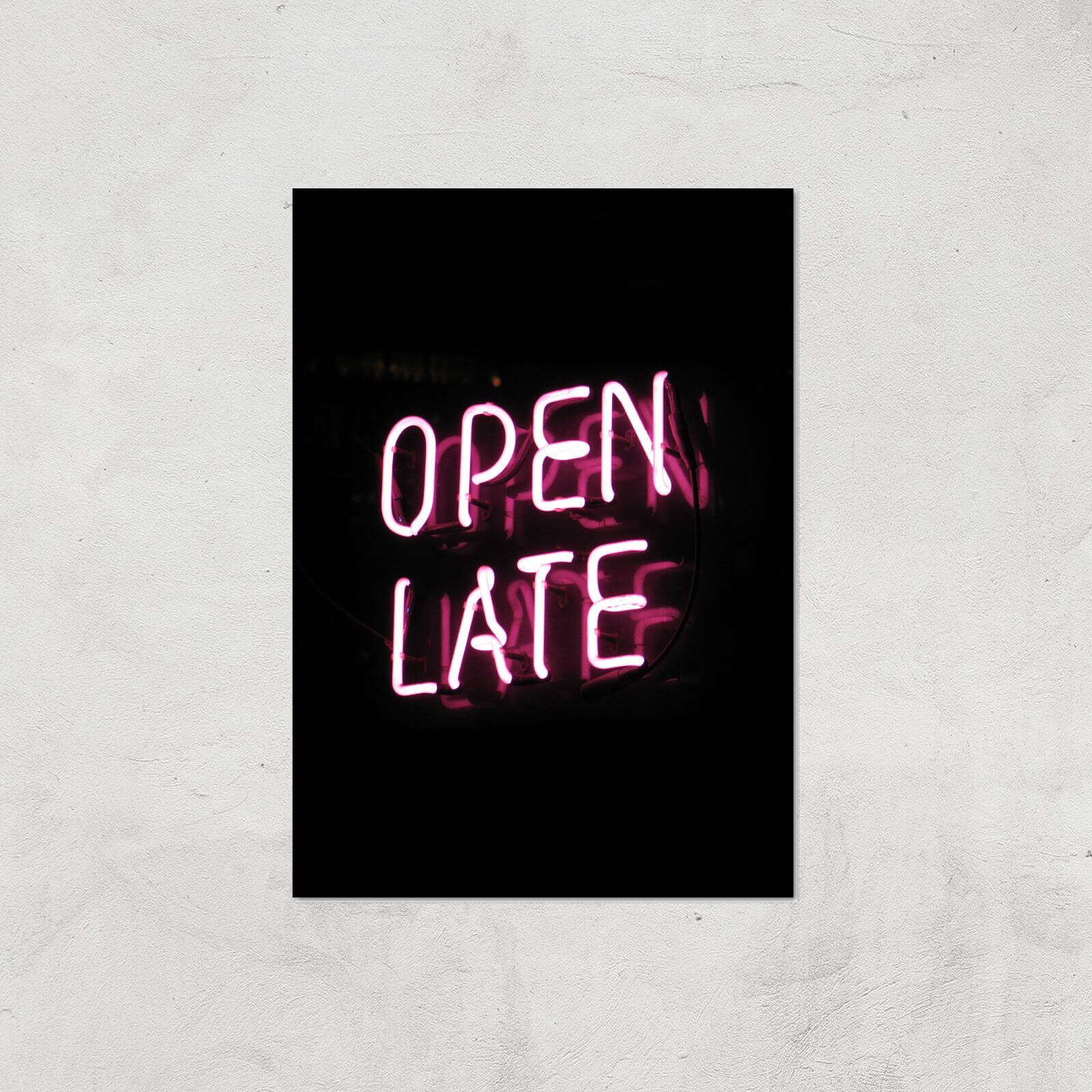 Open Late Giclee Art Print - A4 - Print Only