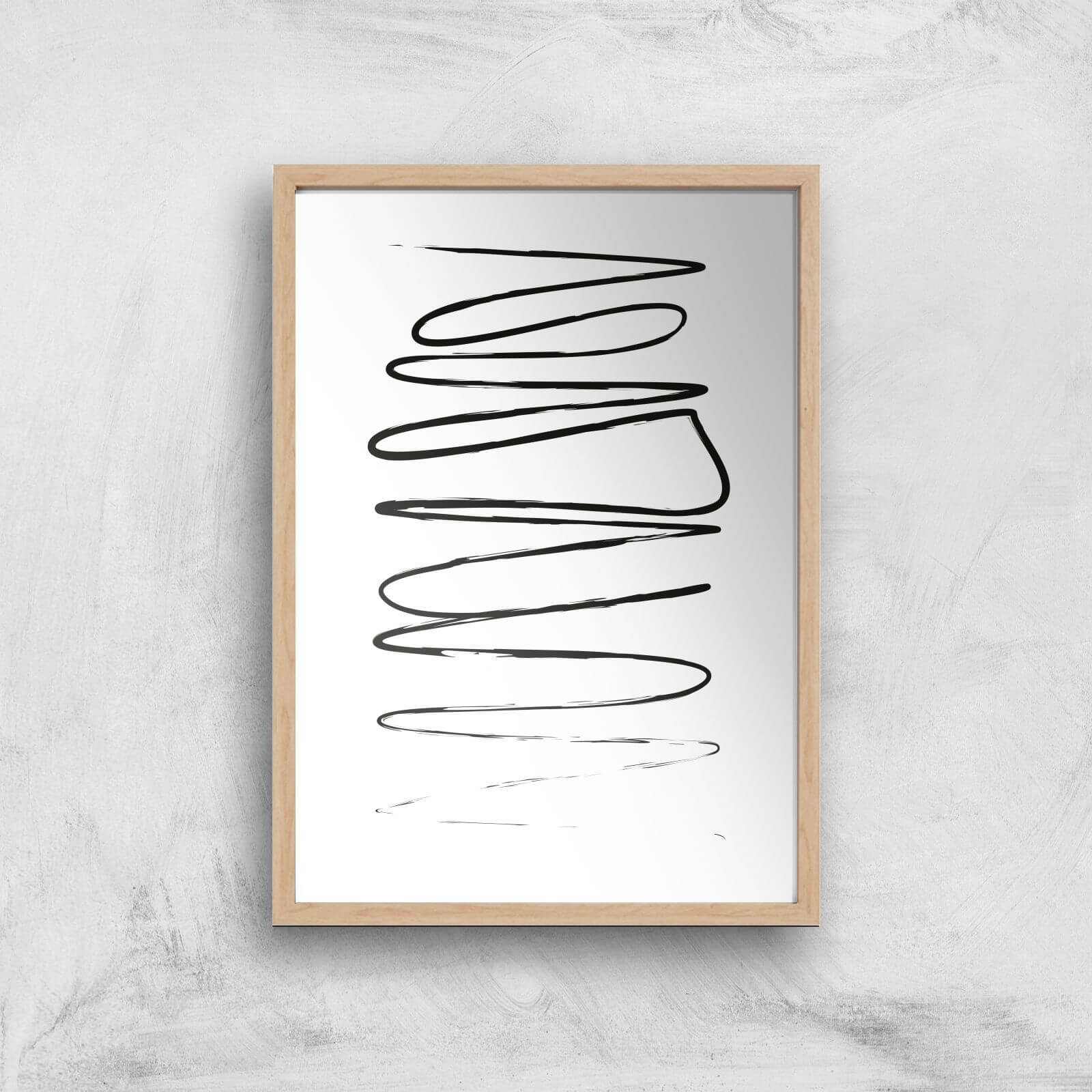 Heaven Giclee Art Print - A2 - Wooden Frame