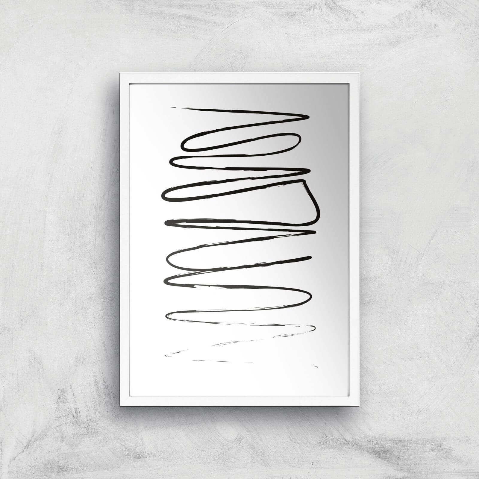 Heaven Giclee Art Print - A2 - White Frame