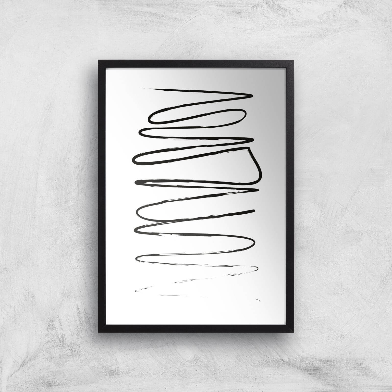 Heaven Giclee Art Print - A2 - Black Frame