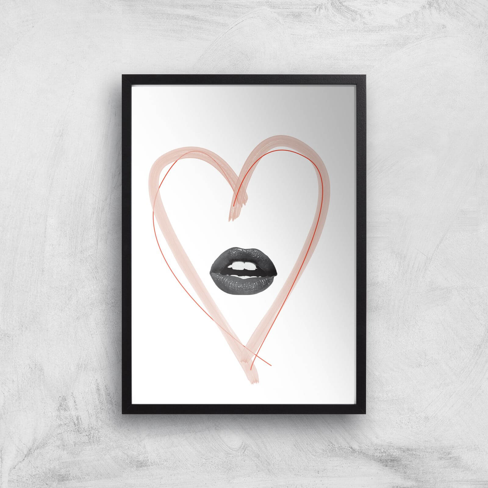 Hot Tramp Giclee Art Print - A3 - Black Frame