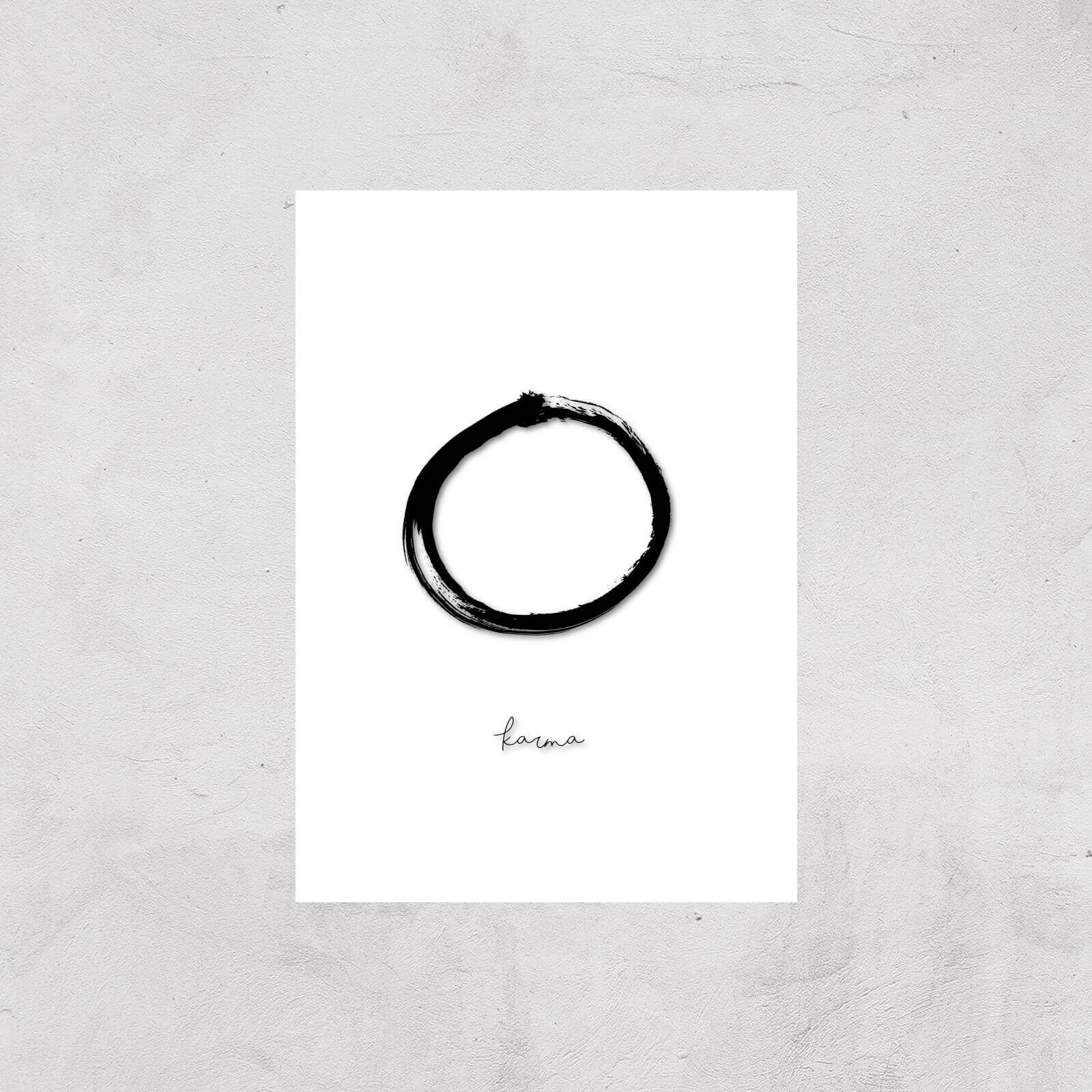 Karma Giclee Art Print - A4 - Print Only