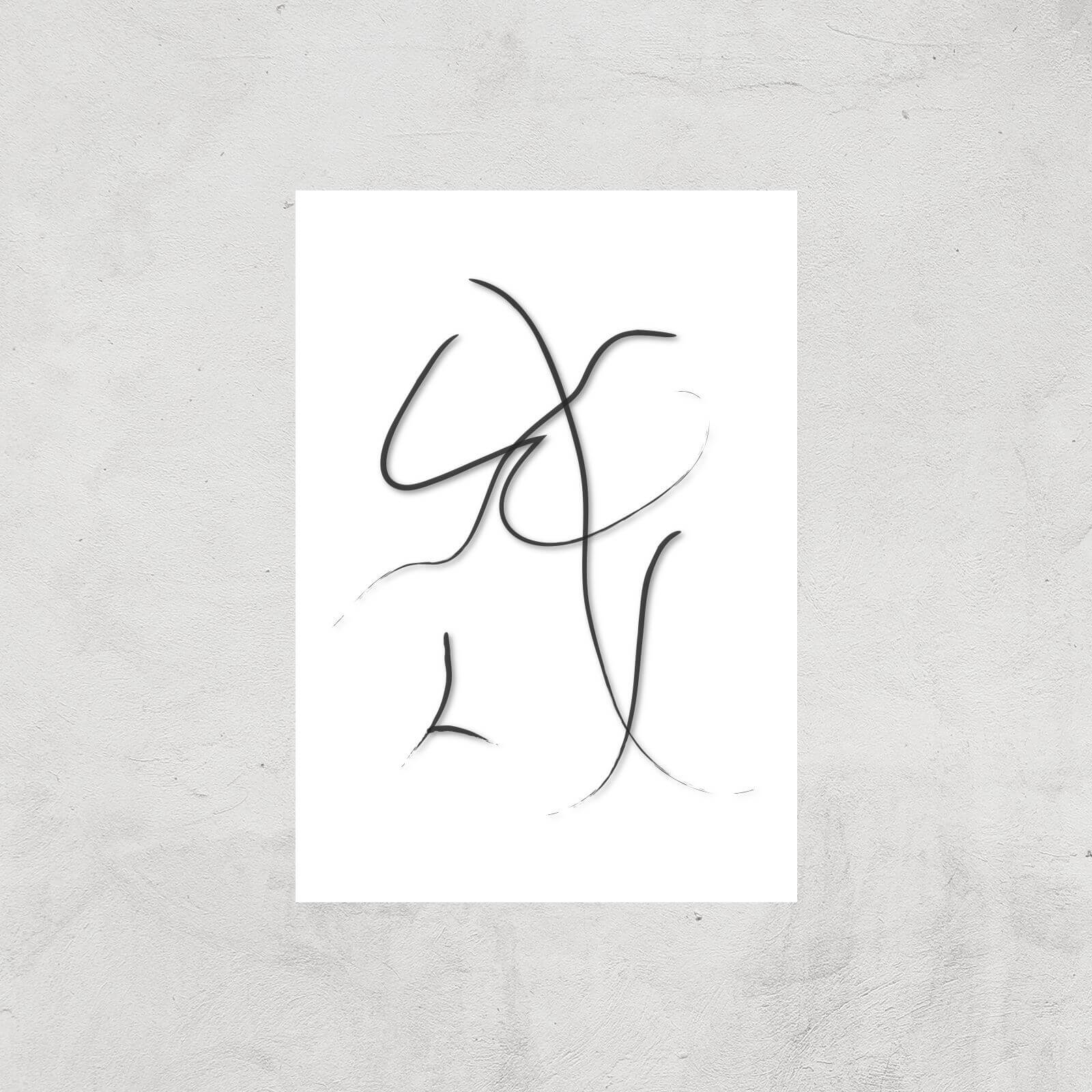 Nude Giclee Art Print - A4 - Print Only