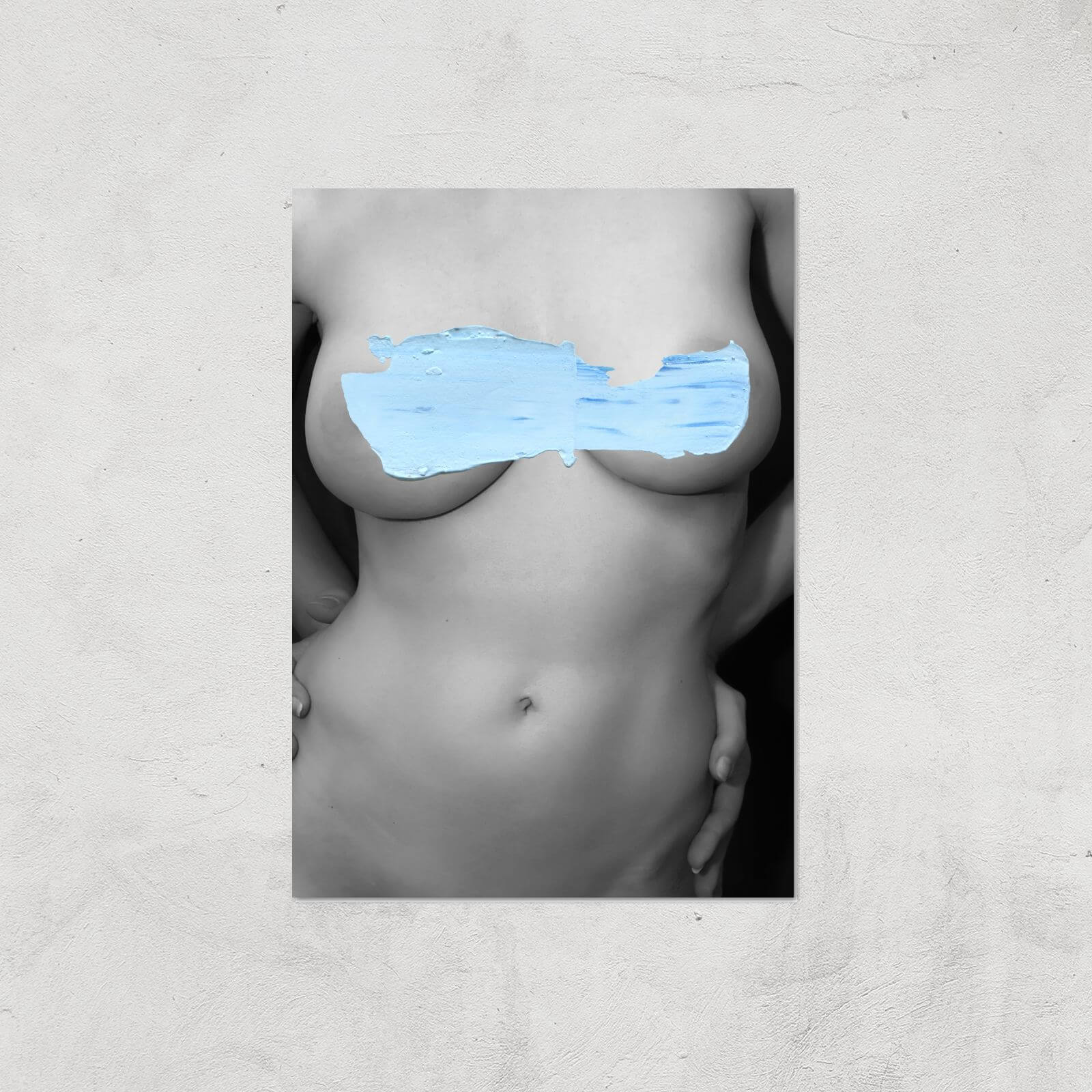 Blue Charm Giclee Art Print - A3 - Print Only