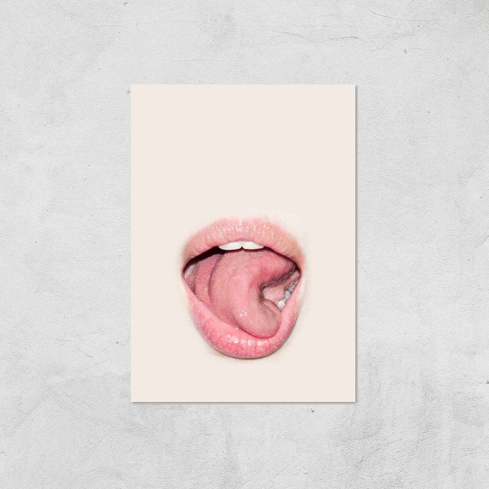 Lickety Lips Giclee Art Print - A3 - Print Only