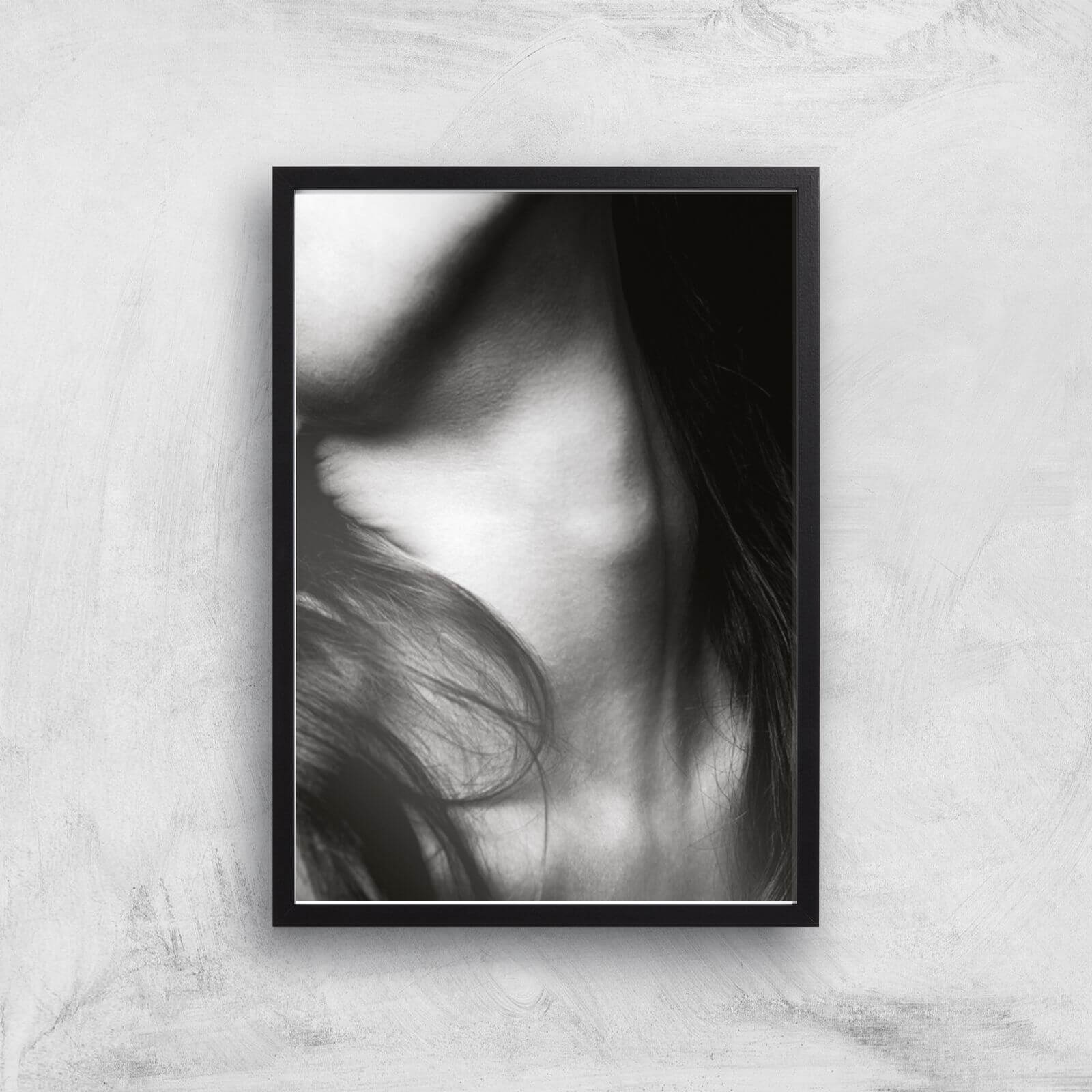 Necking Giclee Art Print - A3 - Black Frame